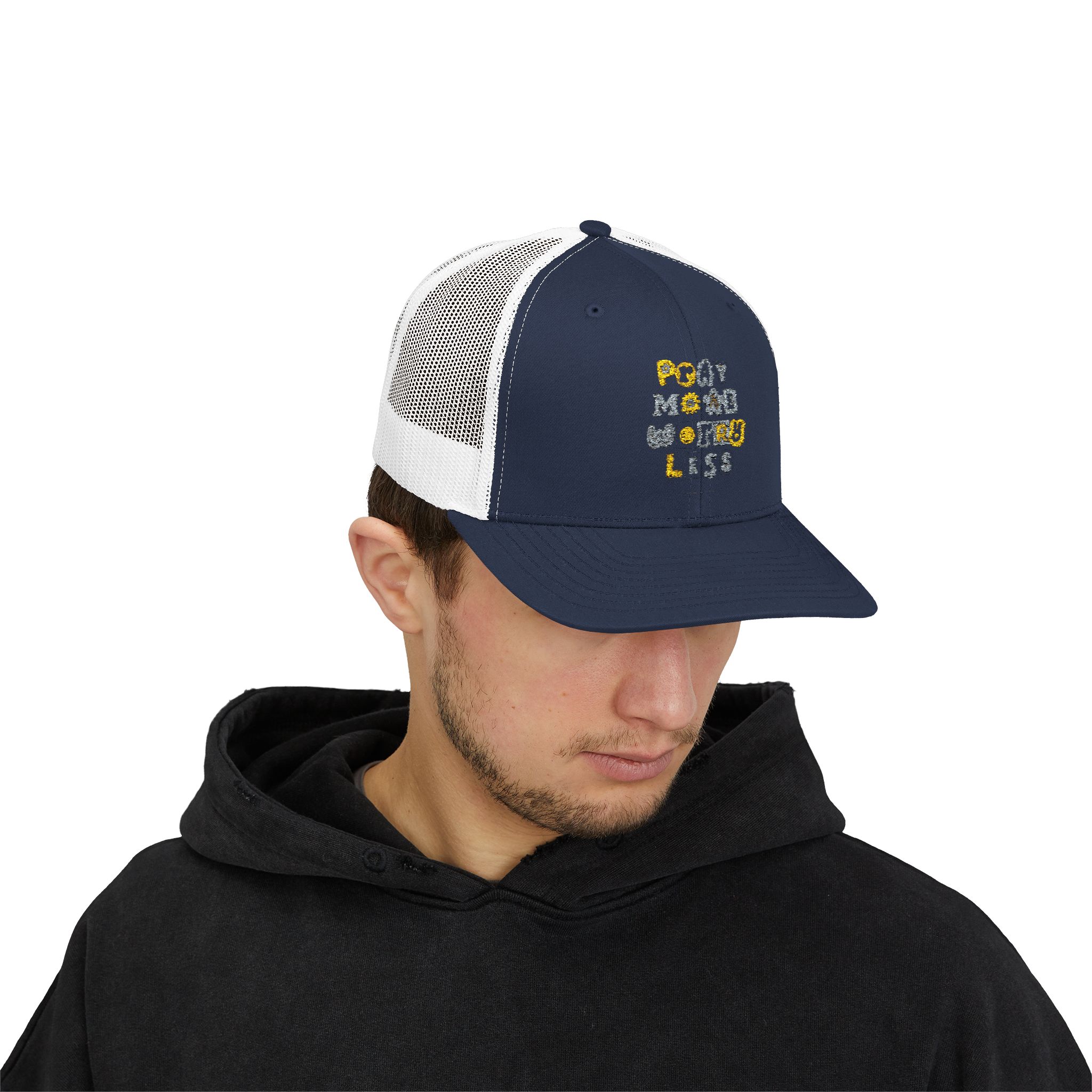Personalized Trucker Cap (Embroidered), Custom Trucker Hat, Snapback Cap, Classic Mesh Back Hat, Unique Gift idea for Her & Him product thumbnail image Personalized Trucker Cap (Embroidered), Custom Trucker Hat, Snapback Cap, Classic Mesh Back Hat, Unique Gift idea for Her & Him product thumbnail image