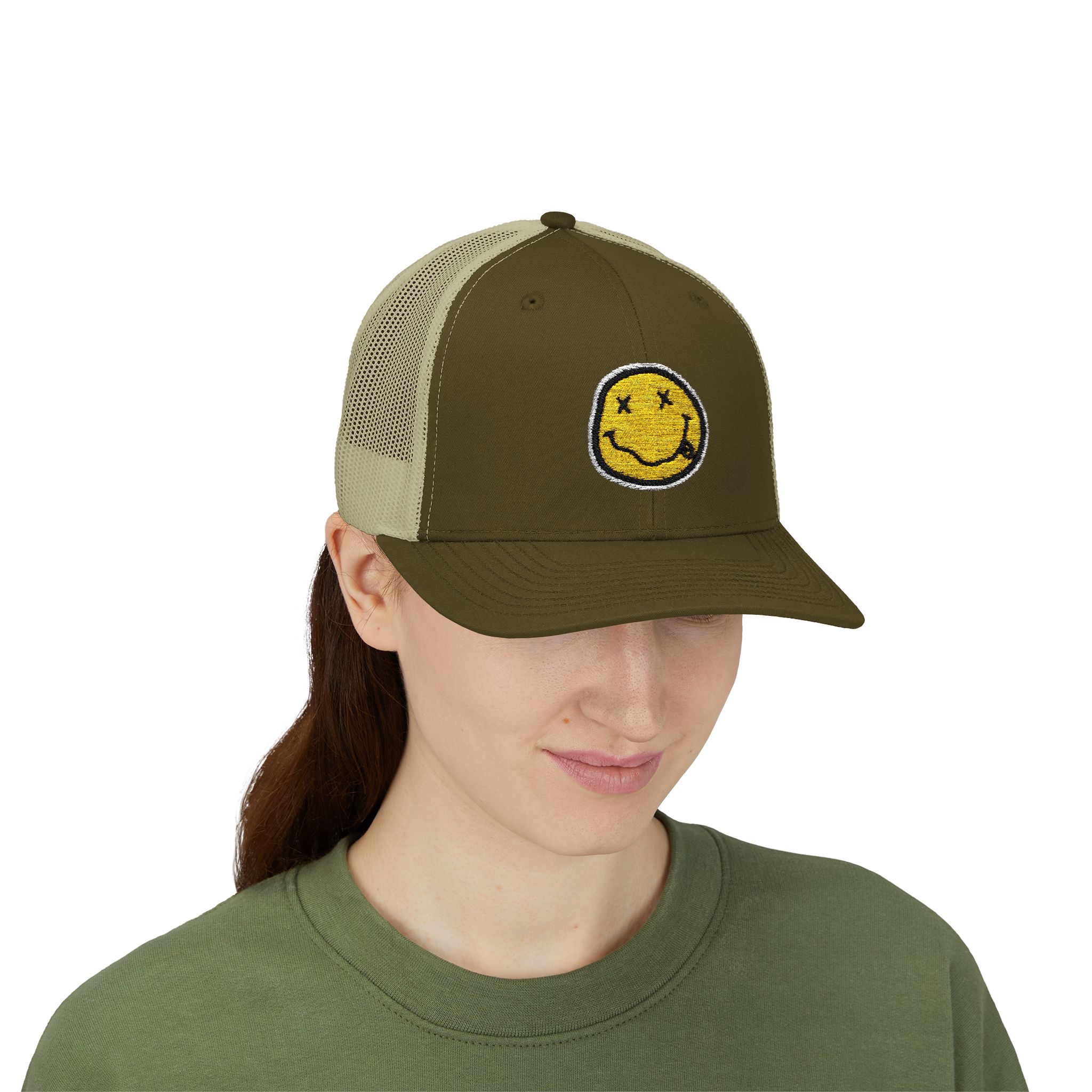 Personalized Trucker Cap (Embroidered), Custom Trucker Hat, Snapback Cap, Classic Mesh Back Hat, Unique Gift idea for Her & Him product thumbnail image Personalized Trucker Cap (Embroidered), Custom Trucker Hat, Snapback Cap, Classic Mesh Back Hat, Unique Gift idea for Her & Him product thumbnail image