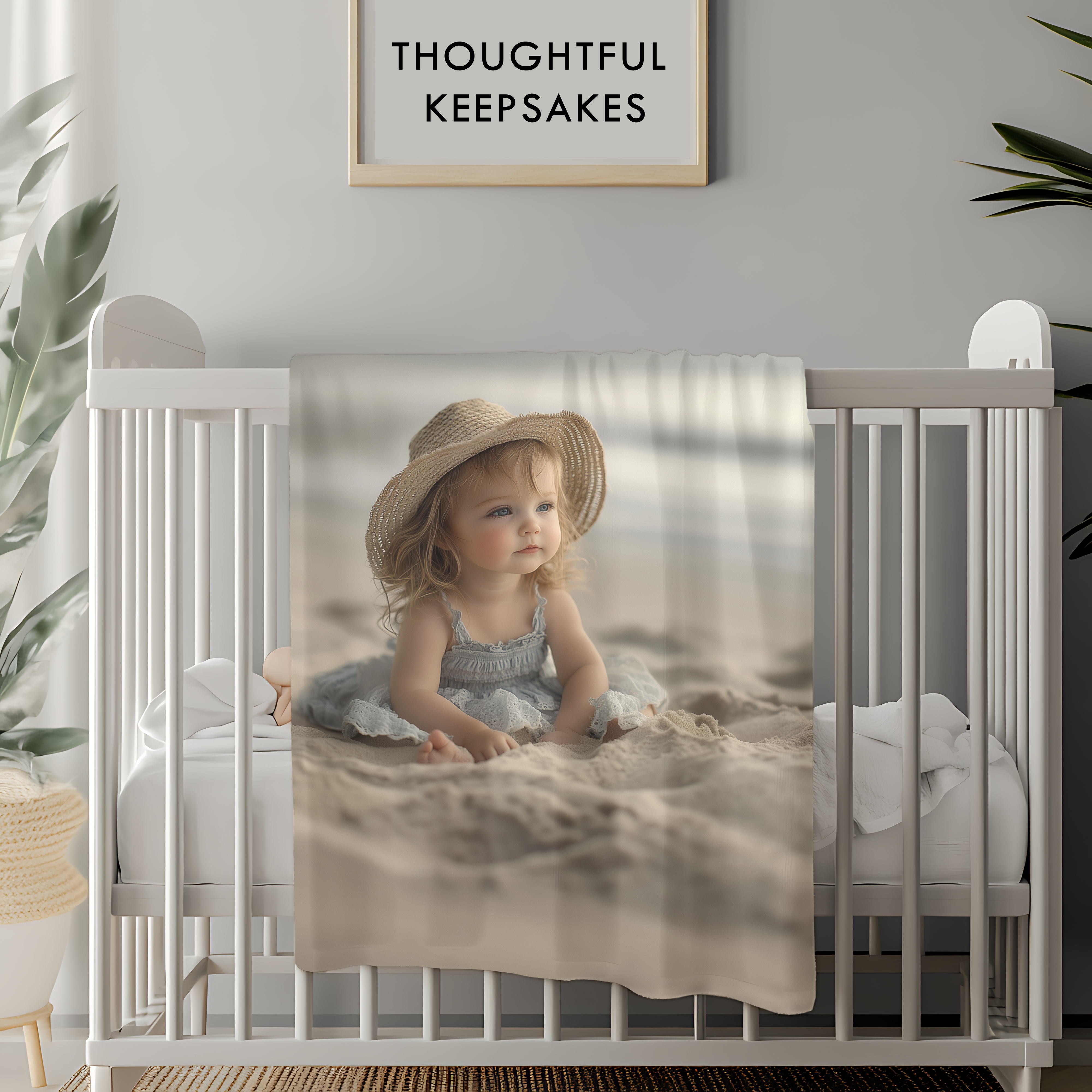 Custom Photo Blanket, Velveteen Plush product thumbnail image