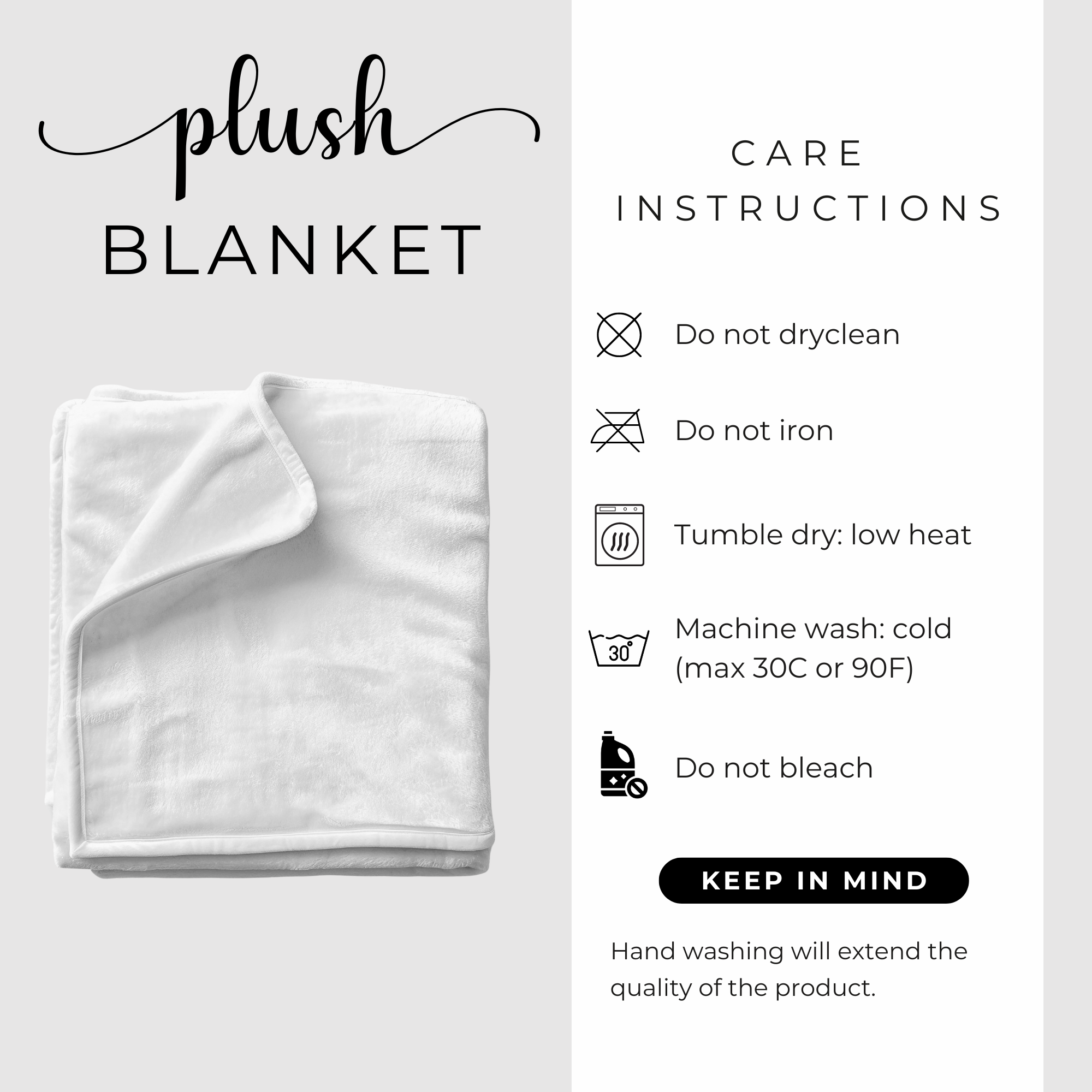 Custom Photo Blanket, Velveteen Plush product thumbnail image