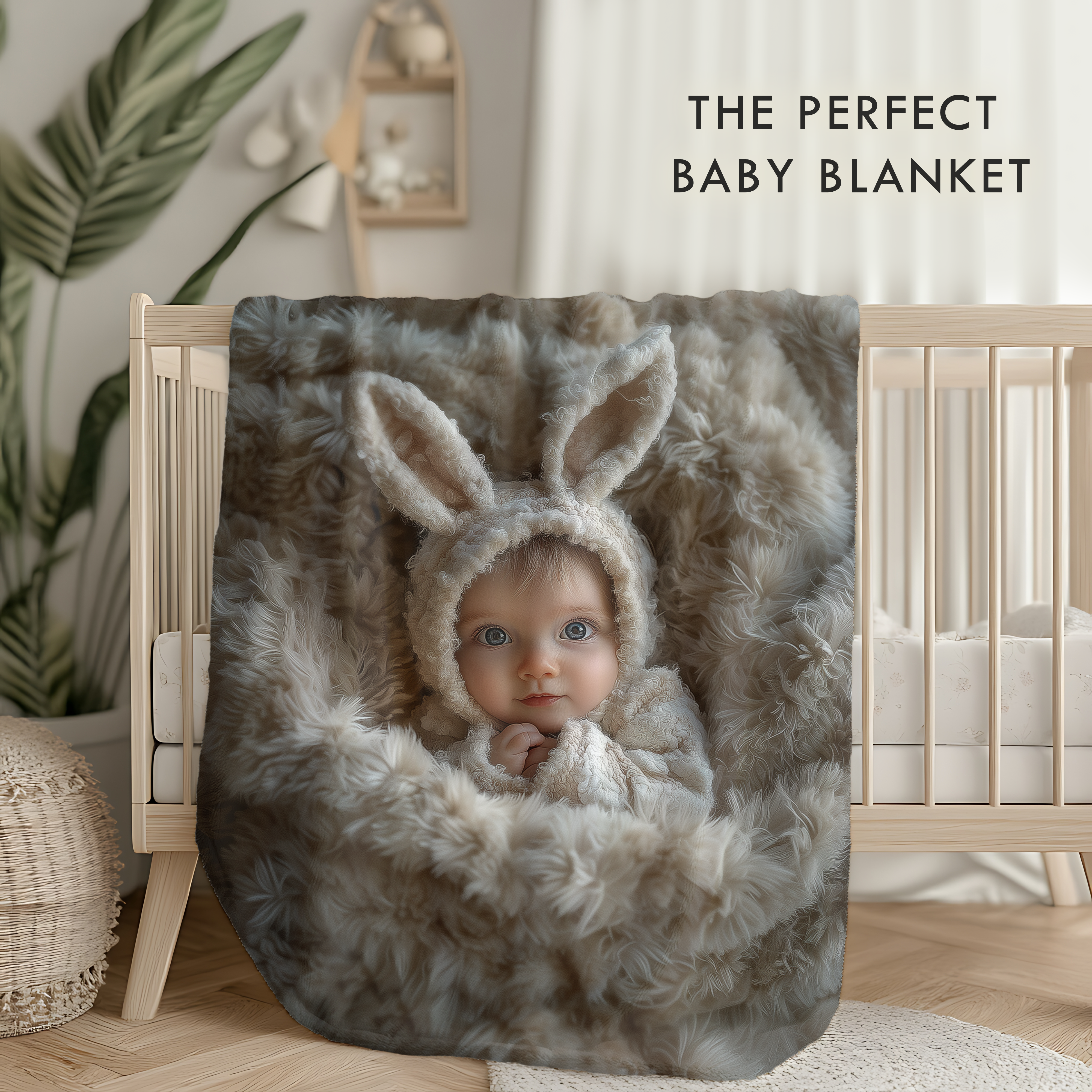 Custom Photo Blanket, Velveteen Plush product thumbnail image