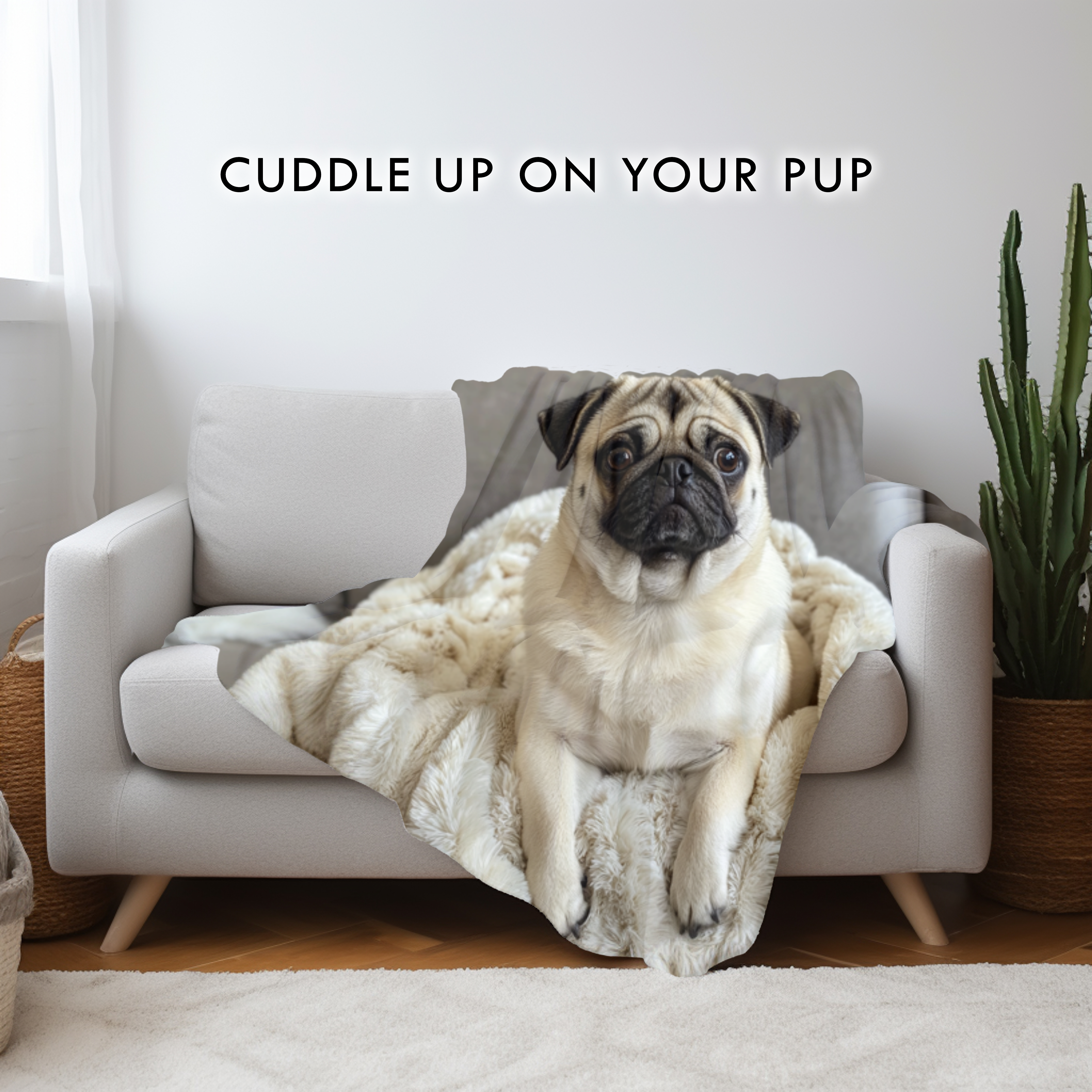 Custom Photo Blanket, Velveteen Plush product thumbnail image