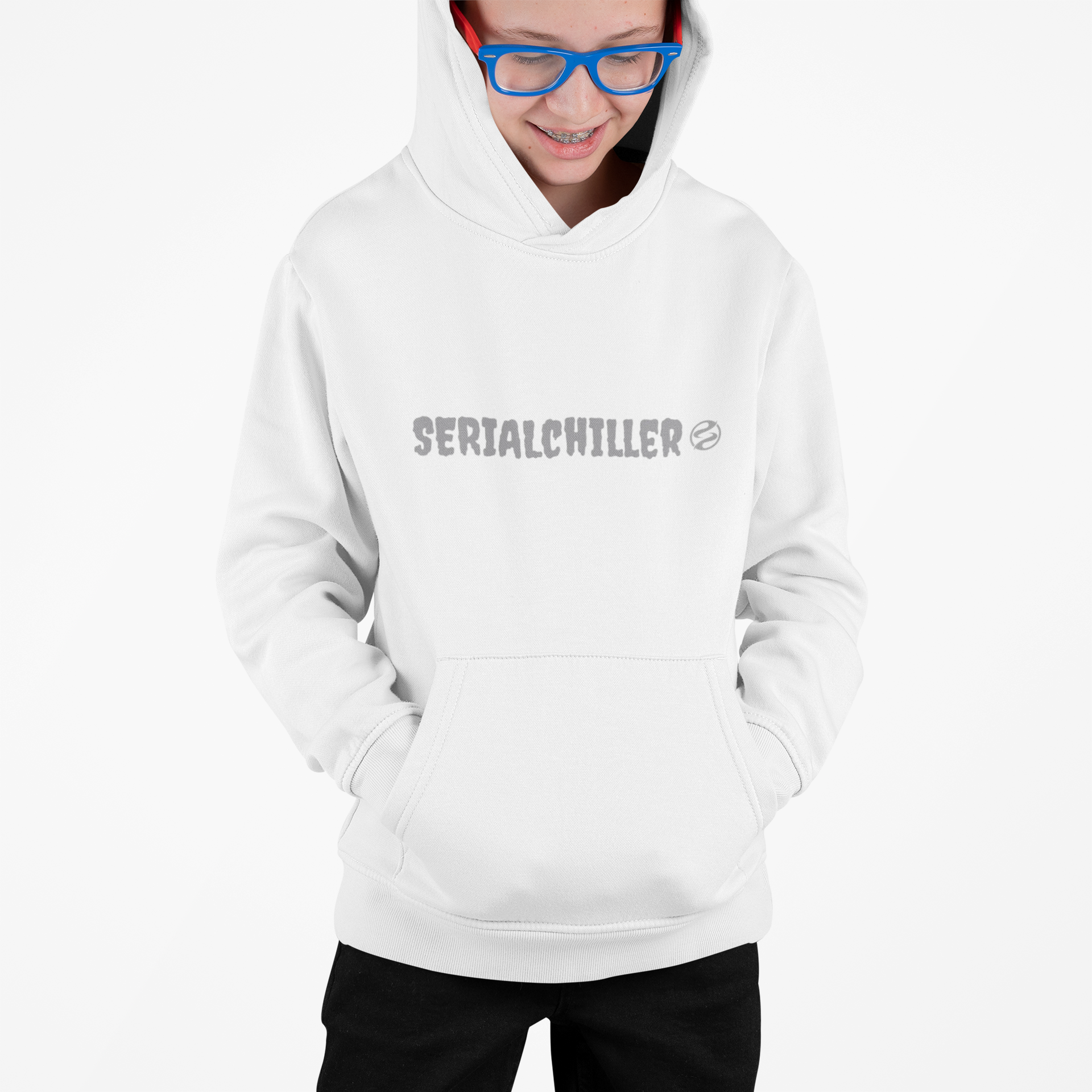 Chill Vibe Youth Hoodie - Perfect for Cozy Days, Serial Chiller Sweatshirt, Teen Gift, Relaxed Style, Fun Fashion product thumbnail image Chill Vibe Youth Hoodie - Perfect for Cozy Days, Serial Chiller Sweatshirt, Teen Gift, Relaxed Style, Fun Fashion product thumbnail image