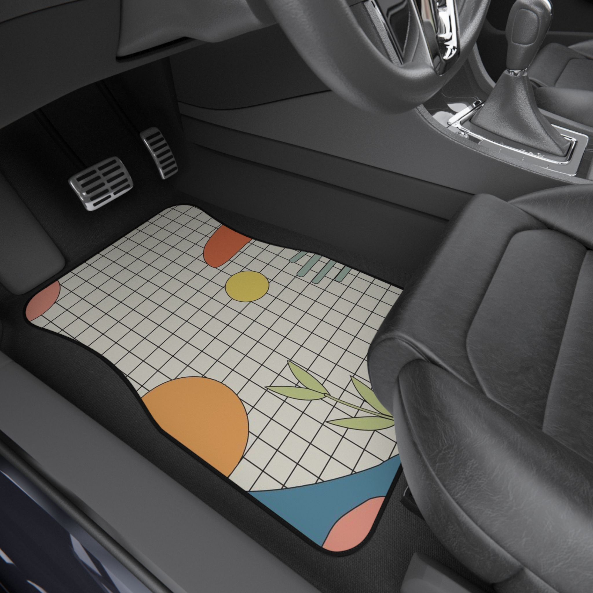 Personalized Car Mats Sets, x4 Customizable Auto Floor Liners, Trendy Vehicle’s Interior, Aesthetic Road Trips, Decor, Car Accessories, Custom Gift ideas product thumbnail image Personalized Car Mats Sets, x4 Customizable Auto Floor Liners, Trendy Vehicle’s Interior, Aesthetic Road Trips, Decor, Car Accessories, Custom Gift ideas product thumbnail image