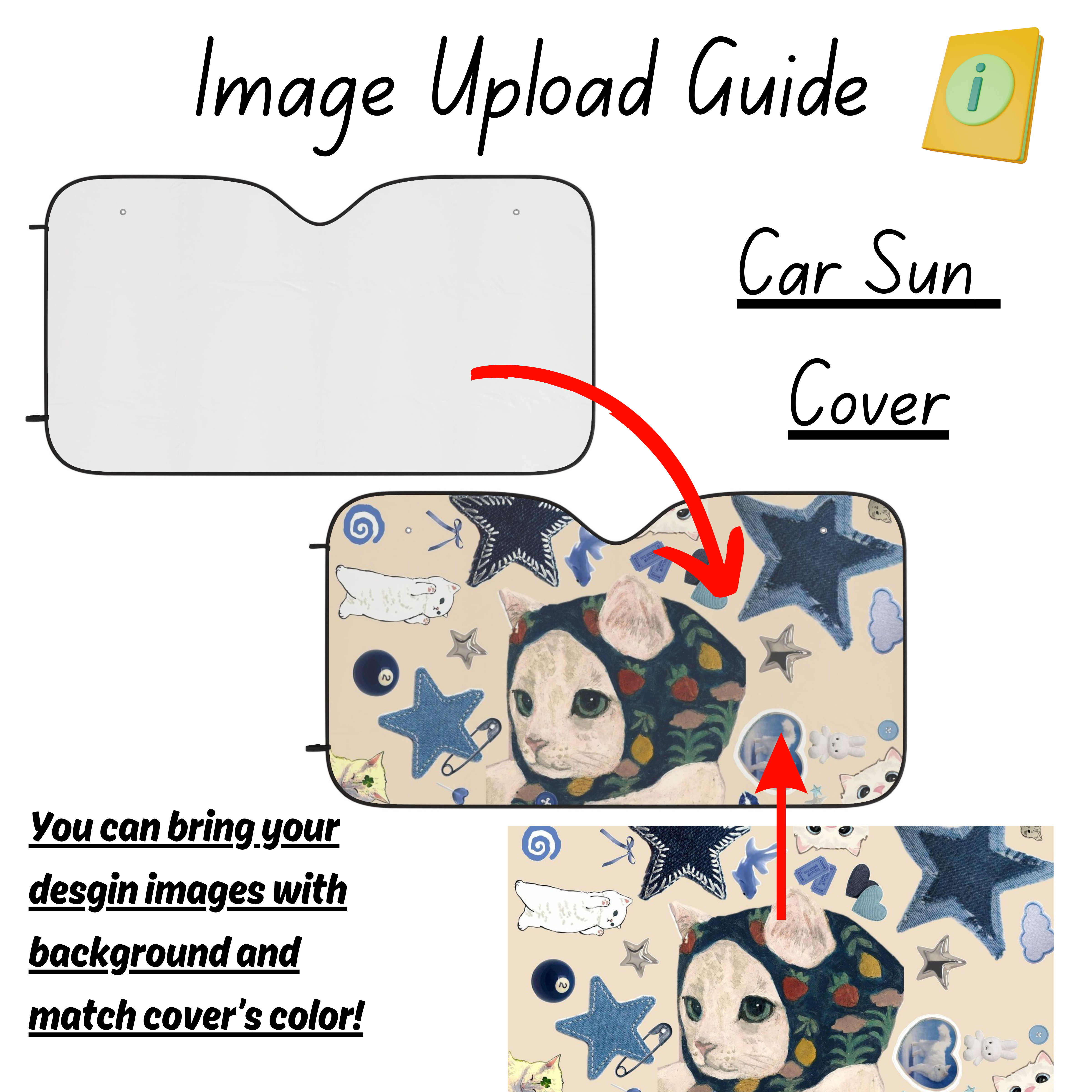 Personalized Car Sun Shades, Trendy Shade for Car, UV Protection, Car Accessories, Summer Car Essentials, Road Trip Aesthetics, Custom Gifts ideas product thumbnail image Personalized Car Sun Shades, Trendy Shade for Car, UV Protection, Car Accessories, Summer Car Essentials, Road Trip Aesthetics, Custom Gifts ideas product thumbnail image