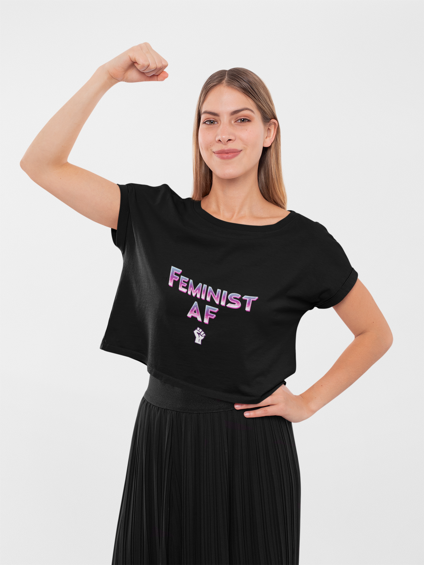 Feminist AF Graphic Tee product thumbnail image Feminist AF Graphic Tee product thumbnail image