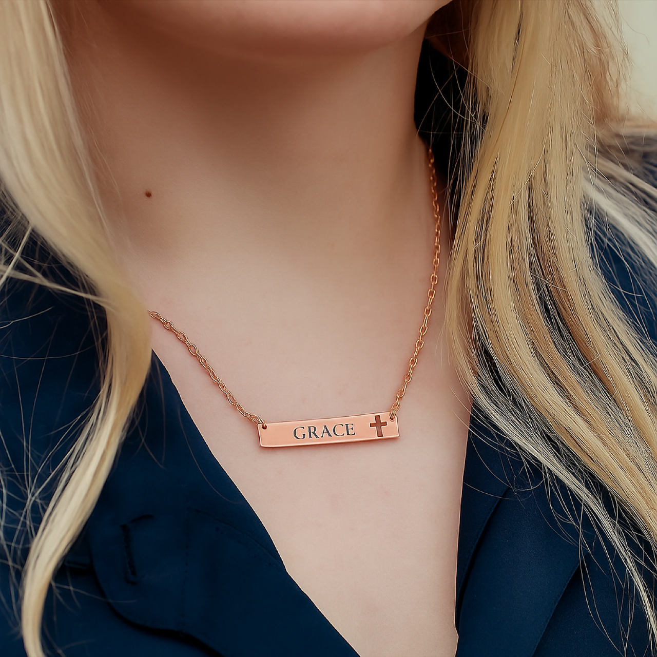 The Clarity Bar Necklace product thumbnail image The Clarity Bar Necklace product thumbnail image