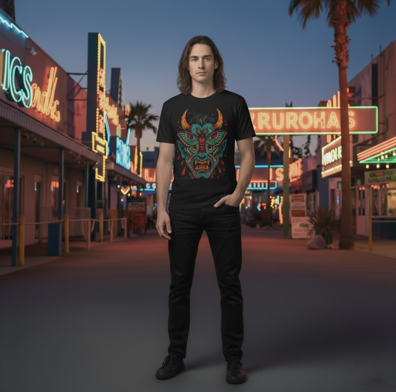 see no evil III Art Unisex T-Shirt, Horror Tee, Gothic Gift, Festival Apparel, Alternative Fashion, Unique Graphic Shirt