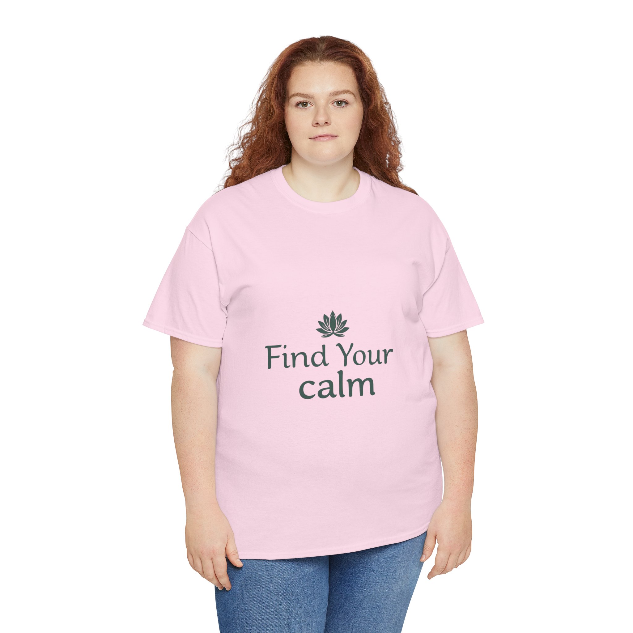 Find Your Calm Unisex Tee | Relaxation Gift | Zen Mindfulness Apparel product thumbnail image