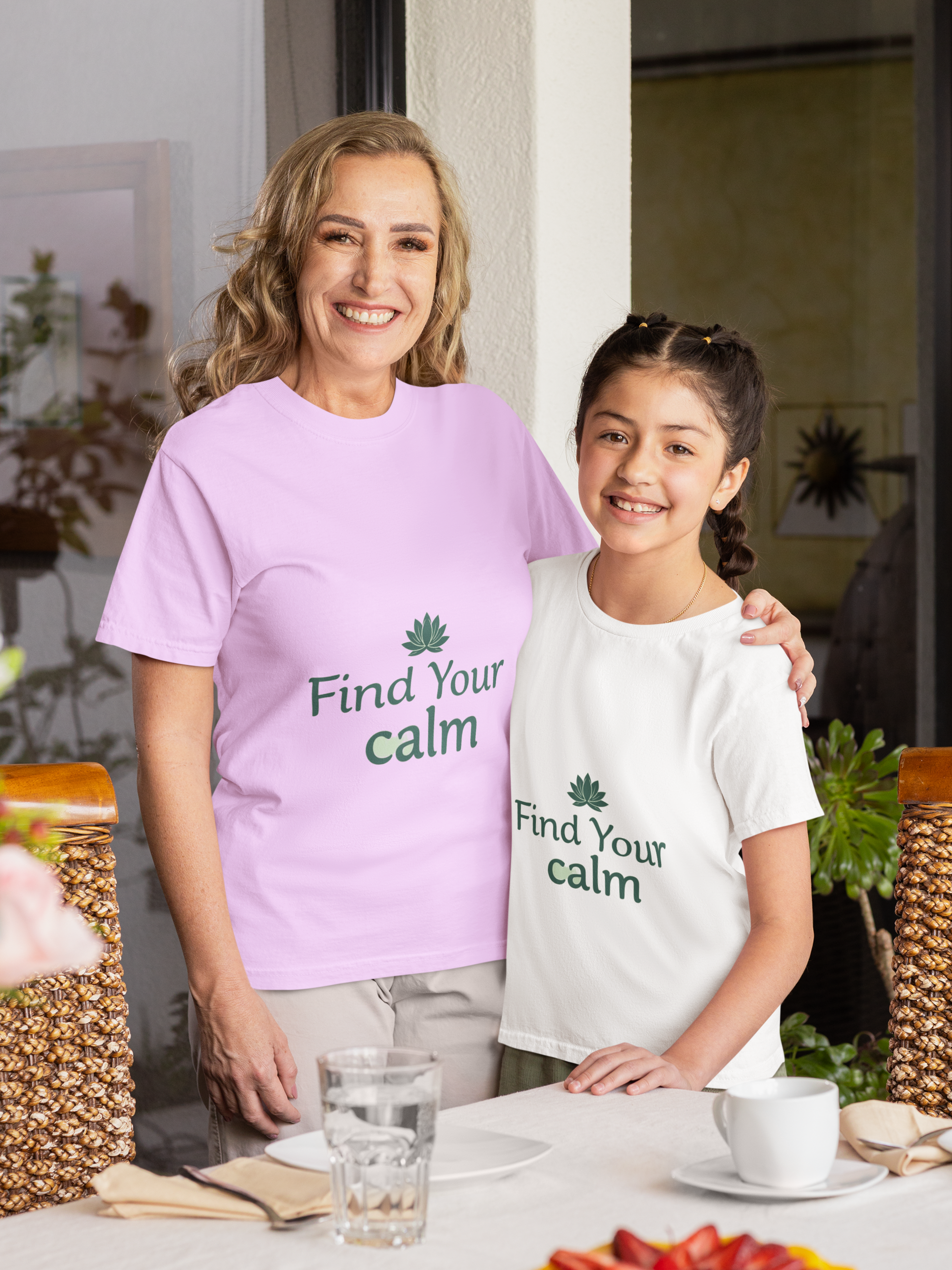 Find Your Calm Ladies Tee | Relaxation Gift | Zen Mindfulness Apparel product thumbnail image Find Your Calm Ladies Tee | Relaxation Gift | Zen Mindfulness Apparel product thumbnail image