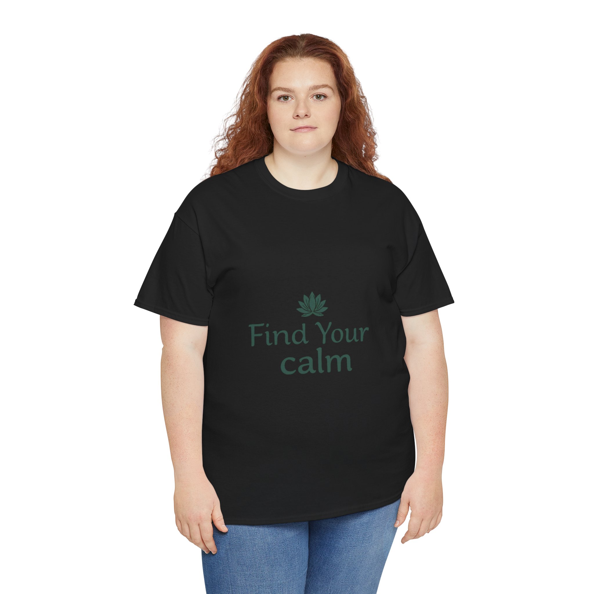 Find Your Calm Ladies Tee | Relaxation Gift | Zen Mindfulness Apparel product thumbnail image Find Your Calm Ladies Tee | Relaxation Gift | Zen Mindfulness Apparel product thumbnail image