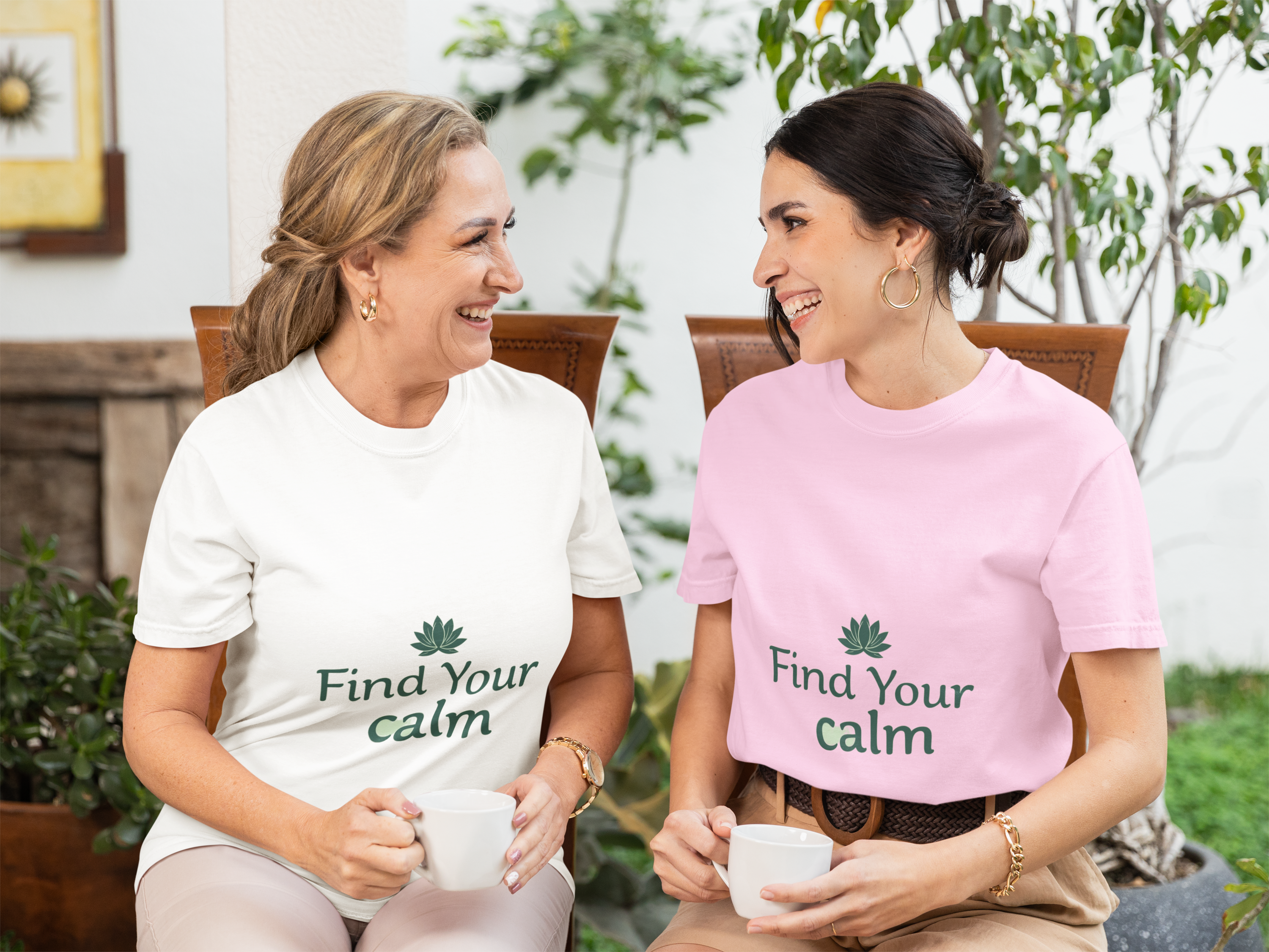 Find Your Calm Unisex Tee | Relaxation Gift | Zen Mindfulness Apparel product thumbnail image