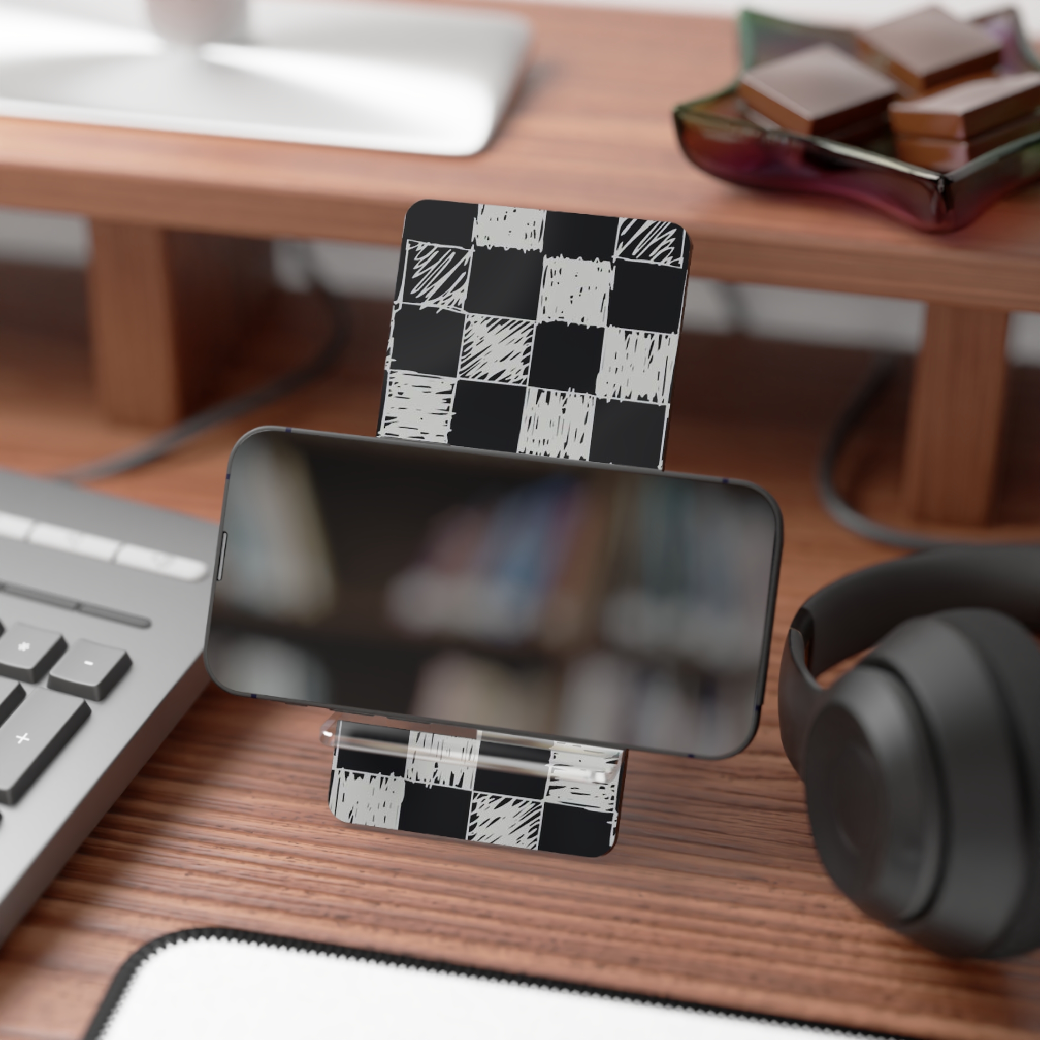 Personalized Mobile Display Stand, Smartphones Stand, Desk Organizer, Phone Holder, Modern Tech Decor, Minimalist, Custom Birthday Gift ideas product thumbnail image Personalized Mobile Display Stand, Smartphones Stand, Desk Organizer, Phone Holder, Modern Tech Decor, Minimalist, Custom Birthday Gift ideas product thumbnail image