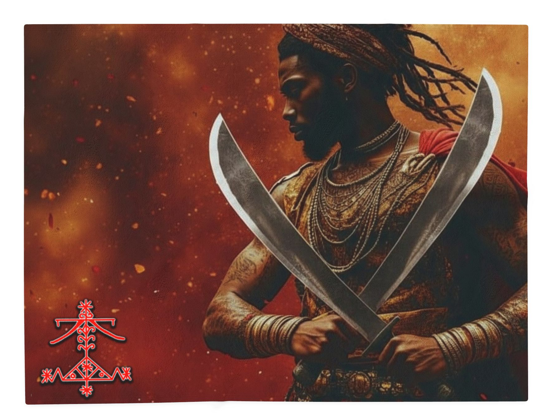 Plush Blanket - Ogou Feray Design