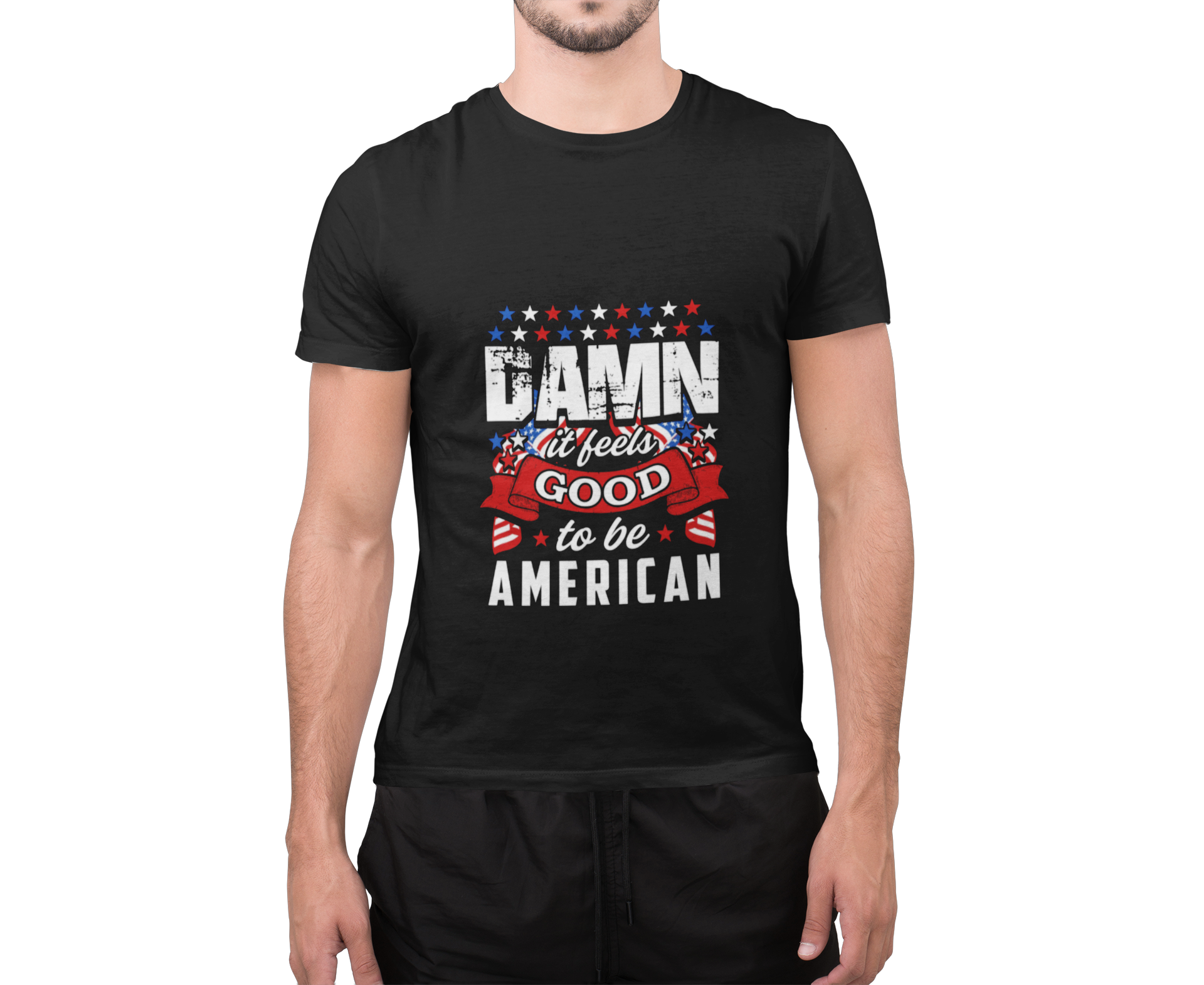 Patriotic Tee - Celebrate America, 4th of July Gift, Bold Statement, Veterans Gift product thumbnail image