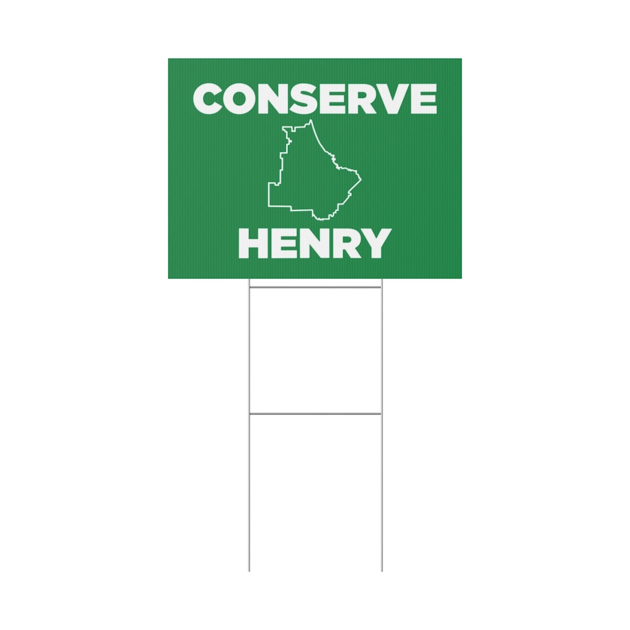 Conserve Henry Yard Sign product thumbnail image