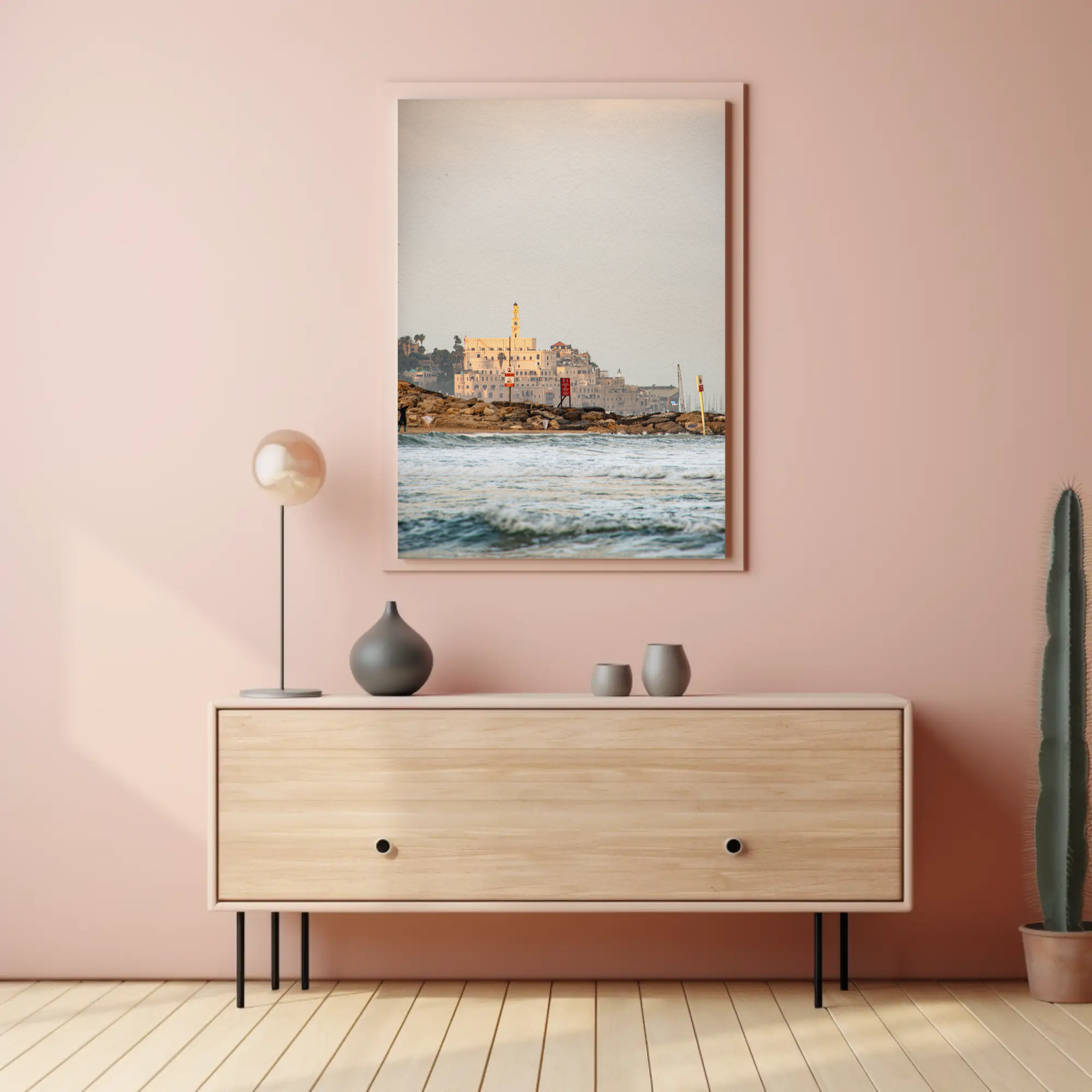 Coastal Fine Art Prints with Passepartout Frame, Beach House Decor, Nautical Wall Art, Home &amp; Living, Gallery-Ready Artwork product thumbnail image