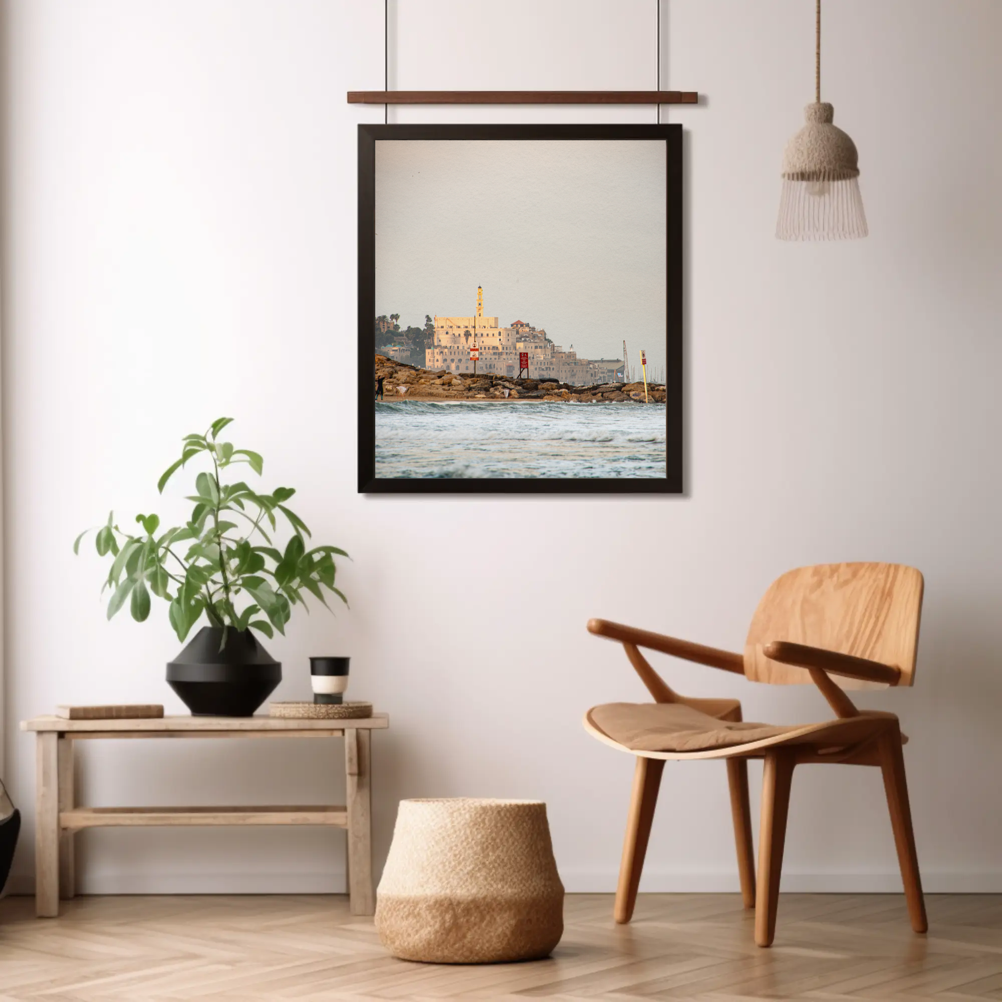 Coastal Fine Art Prints with Passepartout Frame, Beach House Decor, Nautical Wall Art, Home &amp; Living, Gallery-Ready Artwork product thumbnail image