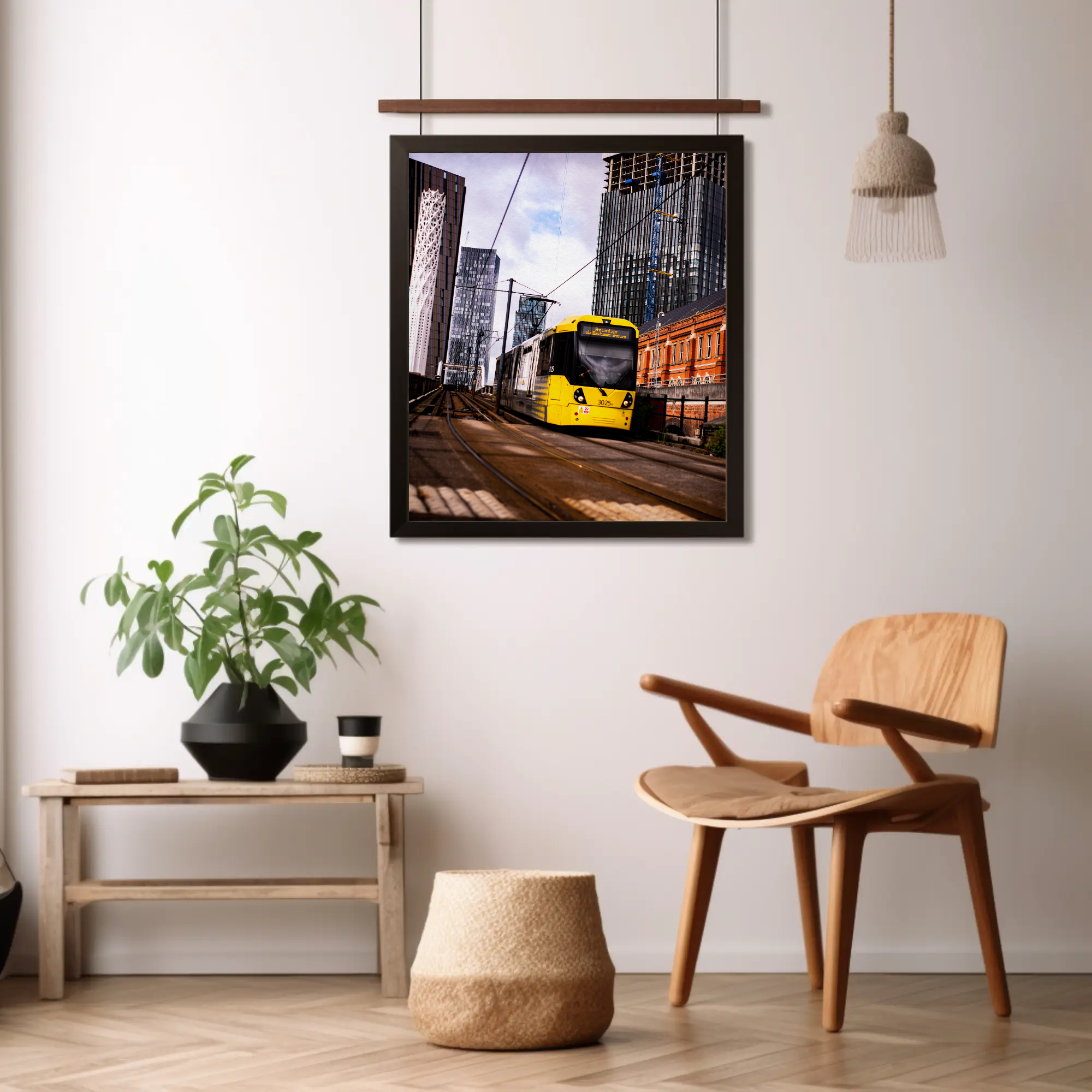 Urban Landscape Fine Art Prints - Modern Home Decor, Gallery Wall Art, Train Wall Art, Unique Gift for Train Lovers, Photography Prints product thumbnail image