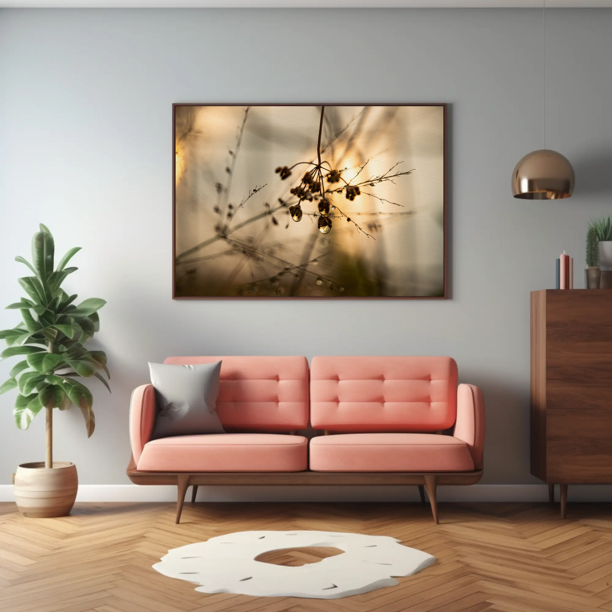 Elegant Nature Art Prints, Framed Wall Decor, Botanical Photography, Home Aesthetic Art, Gift for Nature Lovers product thumbnail image