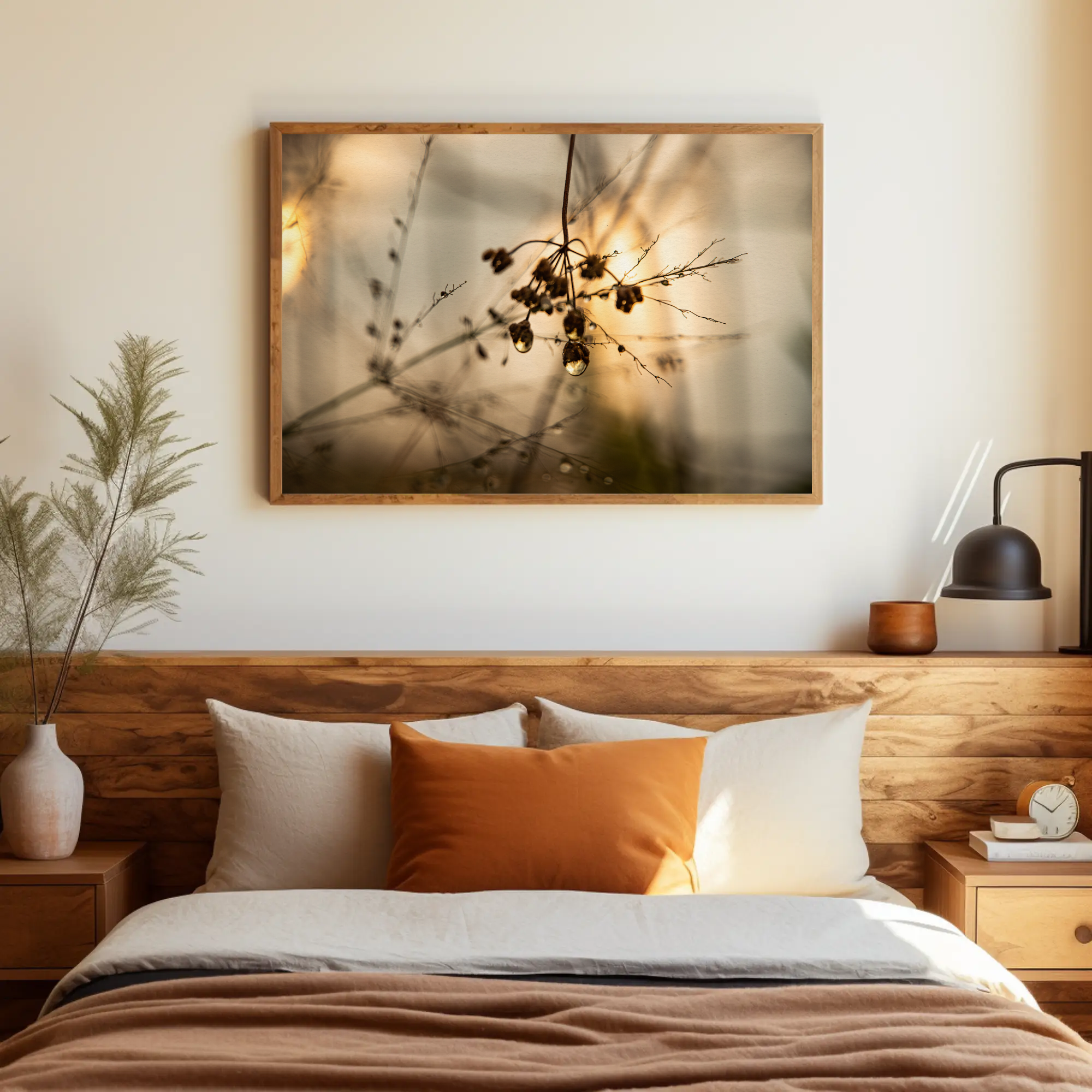 Elegant Nature Art Prints, Framed Wall Decor, Botanical Photography, Home Aesthetic Art, Gift for Nature Lovers product thumbnail image