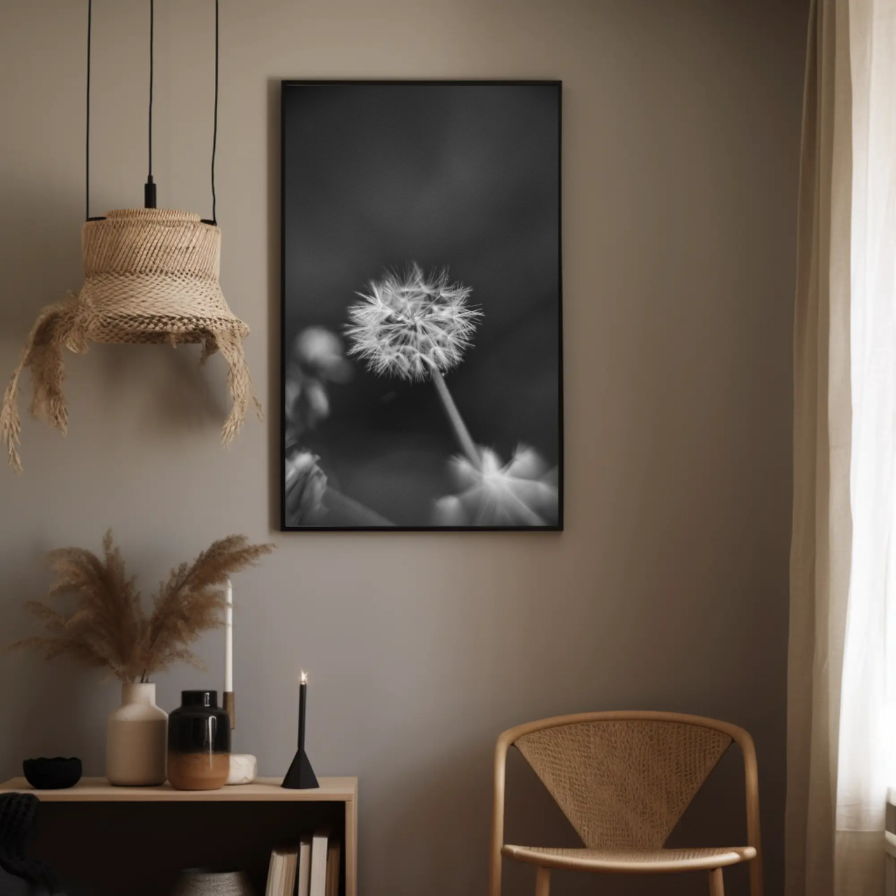 Elegant Black and White Fine Art Prints, Nature Wall Decor, Minimalist Home Decor, Gift for Art Lovers, Modern Art Frame product thumbnail image Elegant Black and White Fine Art Prints, Nature Wall Decor, Minimalist Home Decor, Gift for Art Lovers, Modern Art Frame product thumbnail image