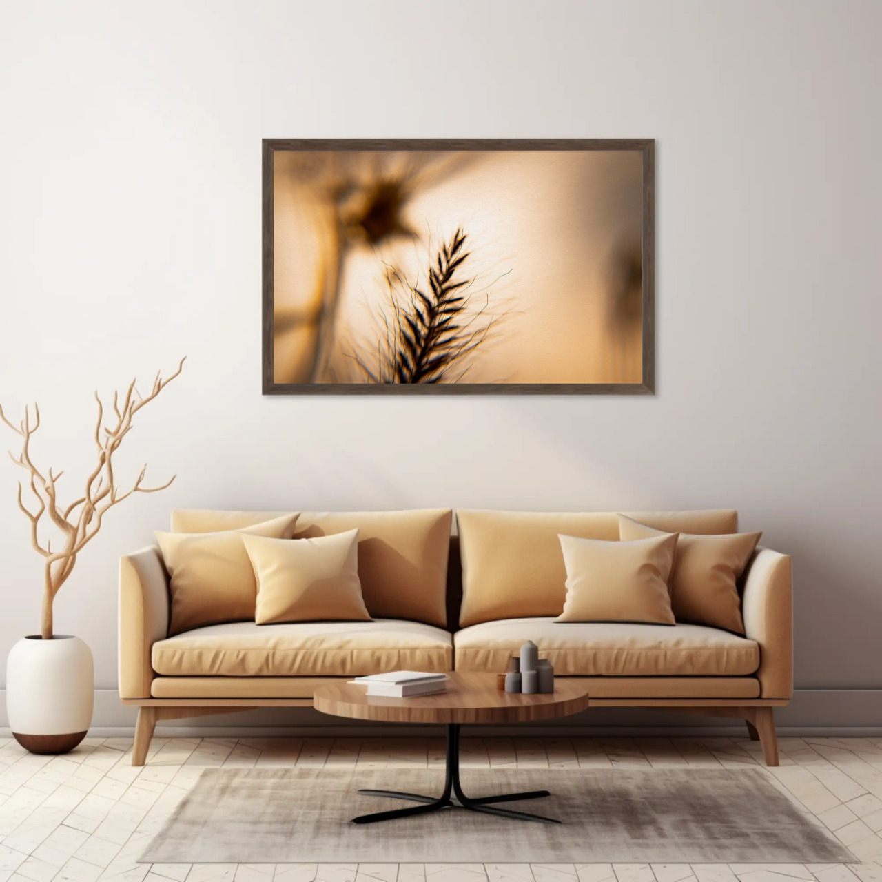 Elegant Passepartout Fine Art Prints for Home Decor, Framed Wall Art, Nature Prints, Minimalist Art, Gift for Art Lovers product thumbnail image