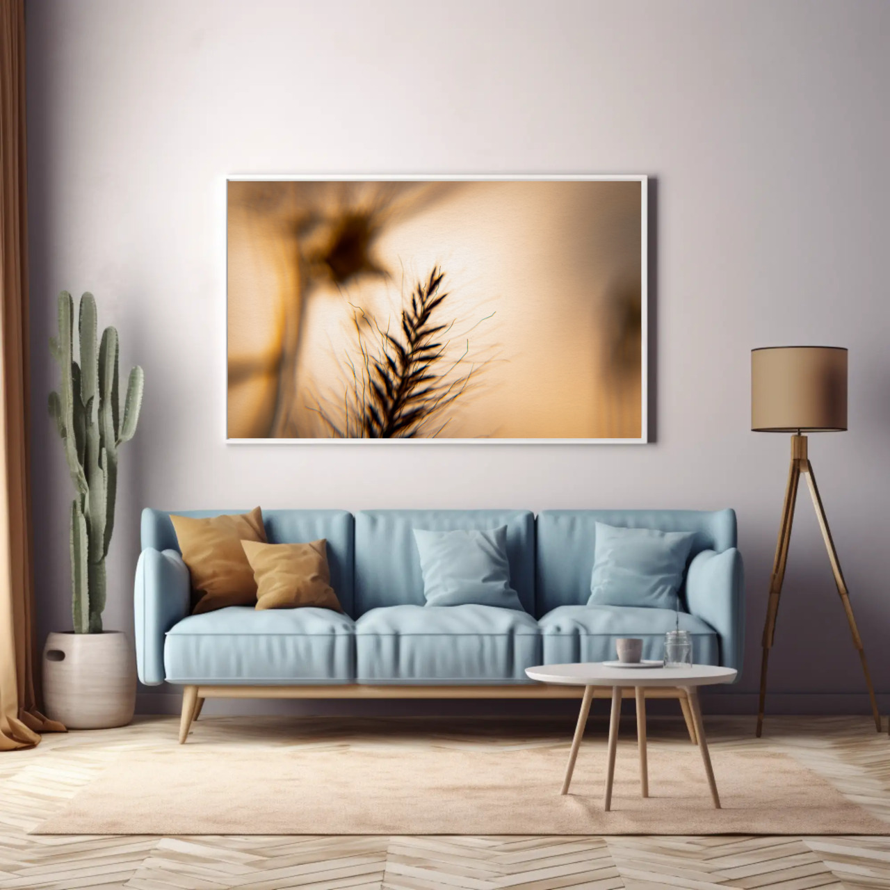 Elegant Passepartout Fine Art Prints for Home Decor, Framed Wall Art, Nature Prints, Minimalist Art, Gift for Art Lovers