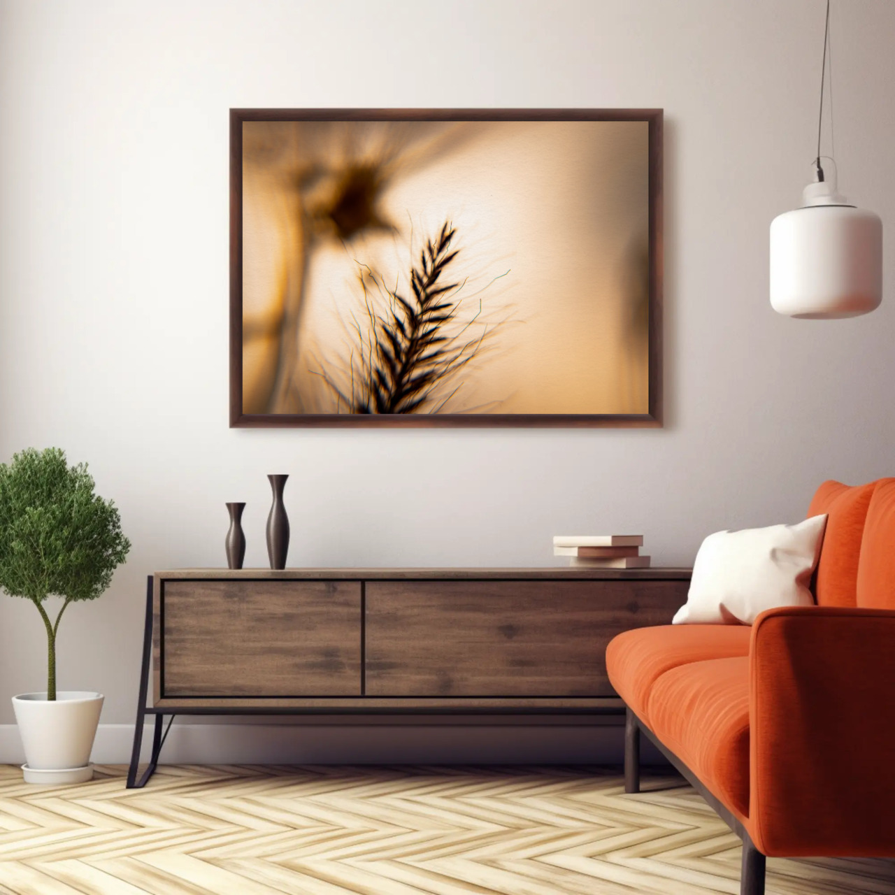 Elegant Passepartout Fine Art Prints for Home Decor, Framed Wall Art, Nature Prints, Minimalist Art, Gift for Art Lovers product thumbnail image