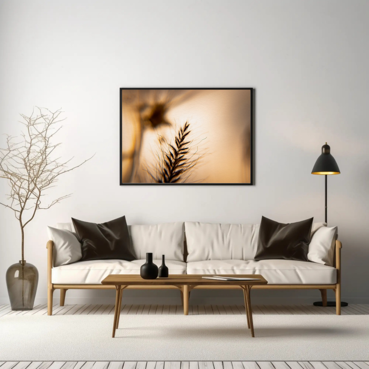 Elegant Passepartout Fine Art Prints for Home Decor, Framed Wall Art, Nature Prints, Minimalist Art, Gift for Art Lovers product thumbnail image