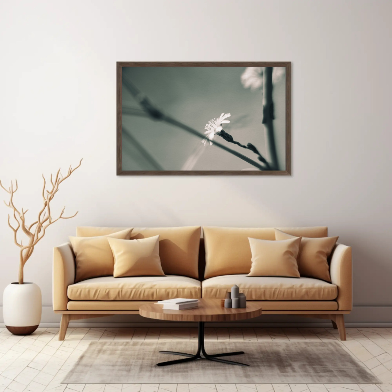 Elegant Floral Fine Art Prints, Nature Wall Decor, Home Aesthetic Art, Minimalist Framed Photography, Gift for Art Lovers product thumbnail image