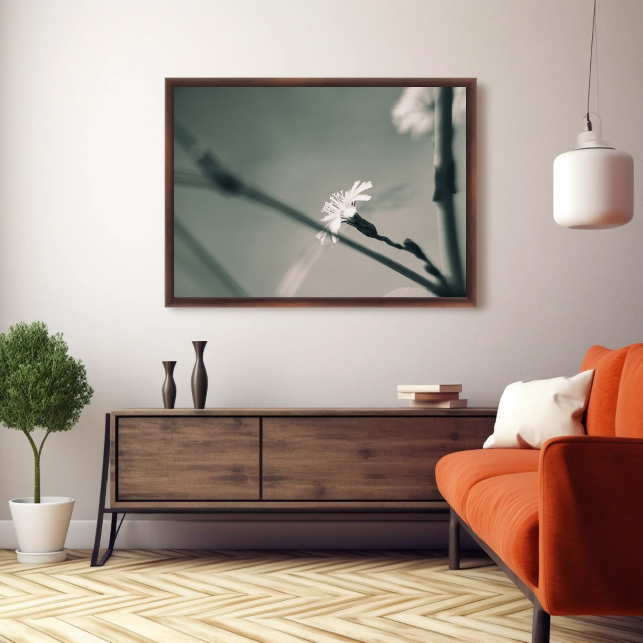 Elegant Floral Fine Art Prints, Nature Wall Decor, Home Aesthetic Art, Minimalist Framed Photography, Gift for Art Lovers product thumbnail image