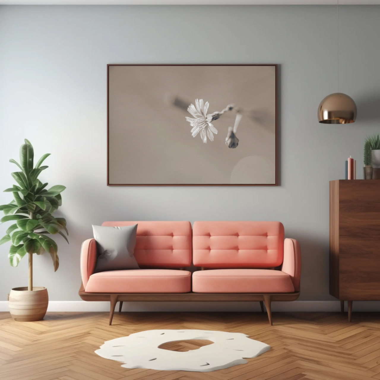 Elegant Floral Fine Art Prints in Passepartout Frame, Home Decor, Gift for Art Lovers, Modern Wall Art, Minimalist Art Piece product thumbnail image Elegant Floral Fine Art Prints in Passepartout Frame, Home Decor, Gift for Art Lovers, Modern Wall Art, Minimalist Art Piece product thumbnail image