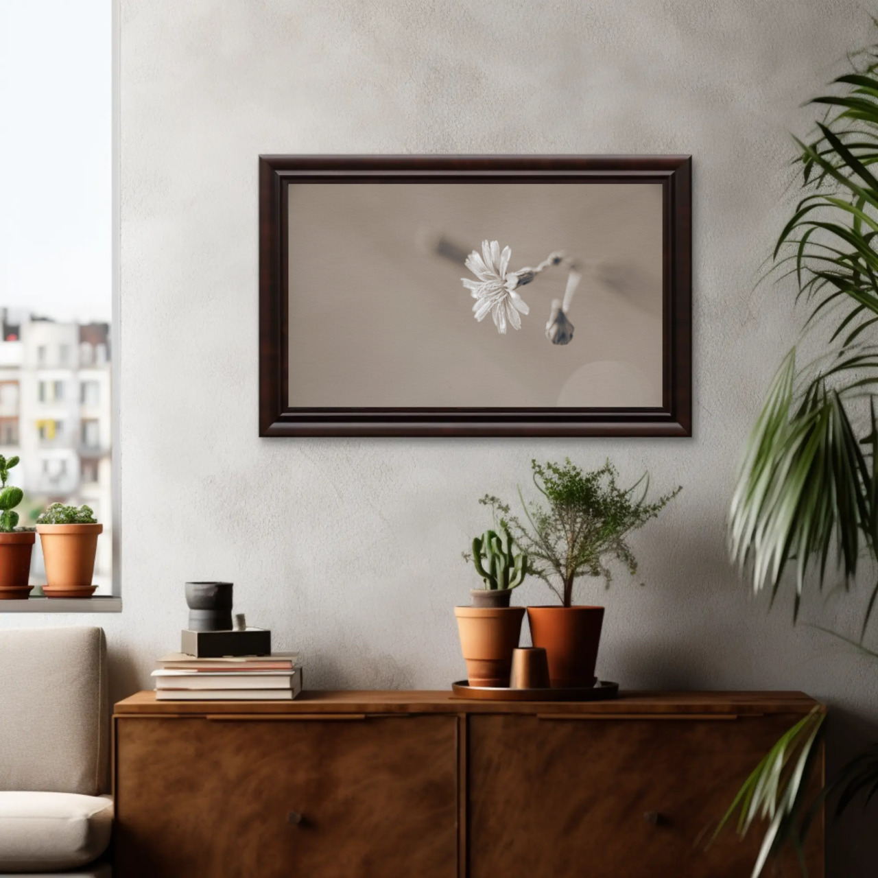 Elegant Floral Fine Art Prints in Passepartout Frame, Home Decor, Gift for Art Lovers, Modern Wall Art, Minimalist Art Piece product thumbnail image Elegant Floral Fine Art Prints in Passepartout Frame, Home Decor, Gift for Art Lovers, Modern Wall Art, Minimalist Art Piece product thumbnail image