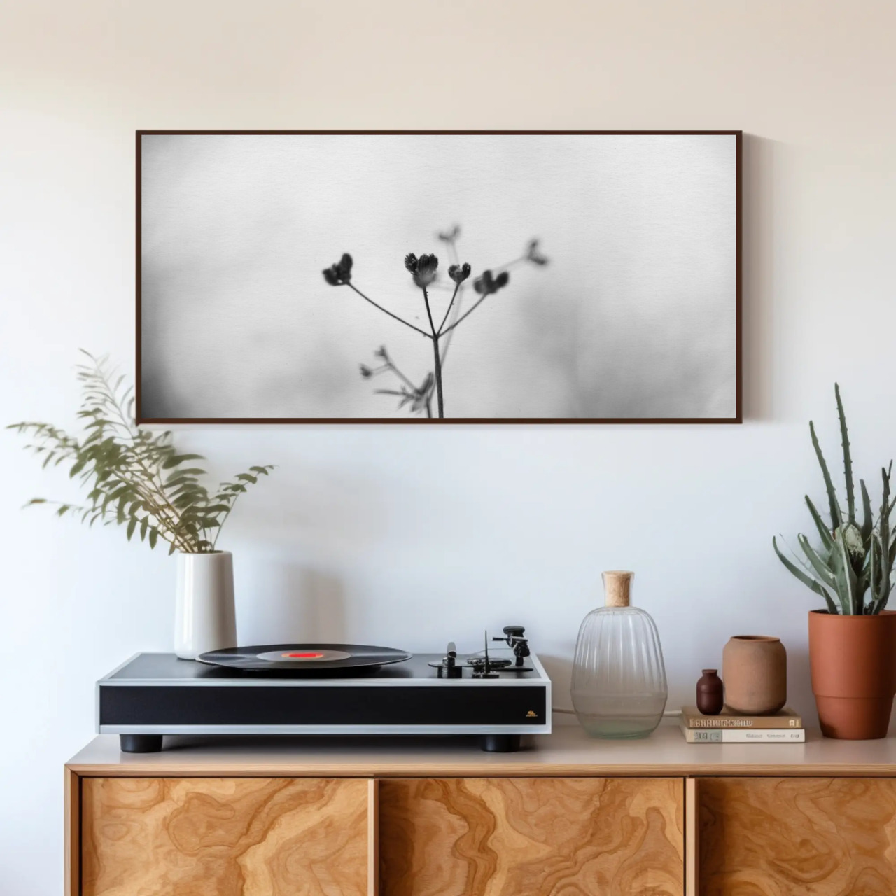 Elegant Black &amp; White Fine Art Prints - Nature Decor, Minimalist Wall Art, Home Decor, Gift for Her, Floral Art product thumbnail image