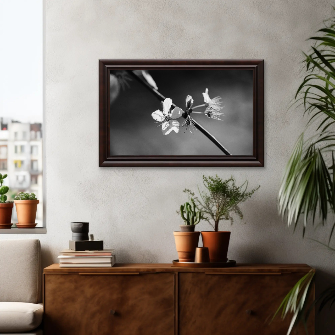 Elegant Black and White Floral Fine Art Print, Home Decor, Wall Art, Modern Decor, Gift for Art Lovers, Minimalist Art product thumbnail image Elegant Black and White Floral Fine Art Print, Home Decor, Wall Art, Modern Decor, Gift for Art Lovers, Minimalist Art product thumbnail image