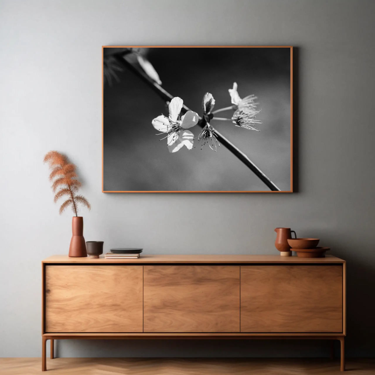 Elegant Black and White Floral Fine Art Print, Home Decor, Wall Art, Modern Decor, Gift for Art Lovers, Minimalist Art product thumbnail image Elegant Black and White Floral Fine Art Print, Home Decor, Wall Art, Modern Decor, Gift for Art Lovers, Minimalist Art product thumbnail image