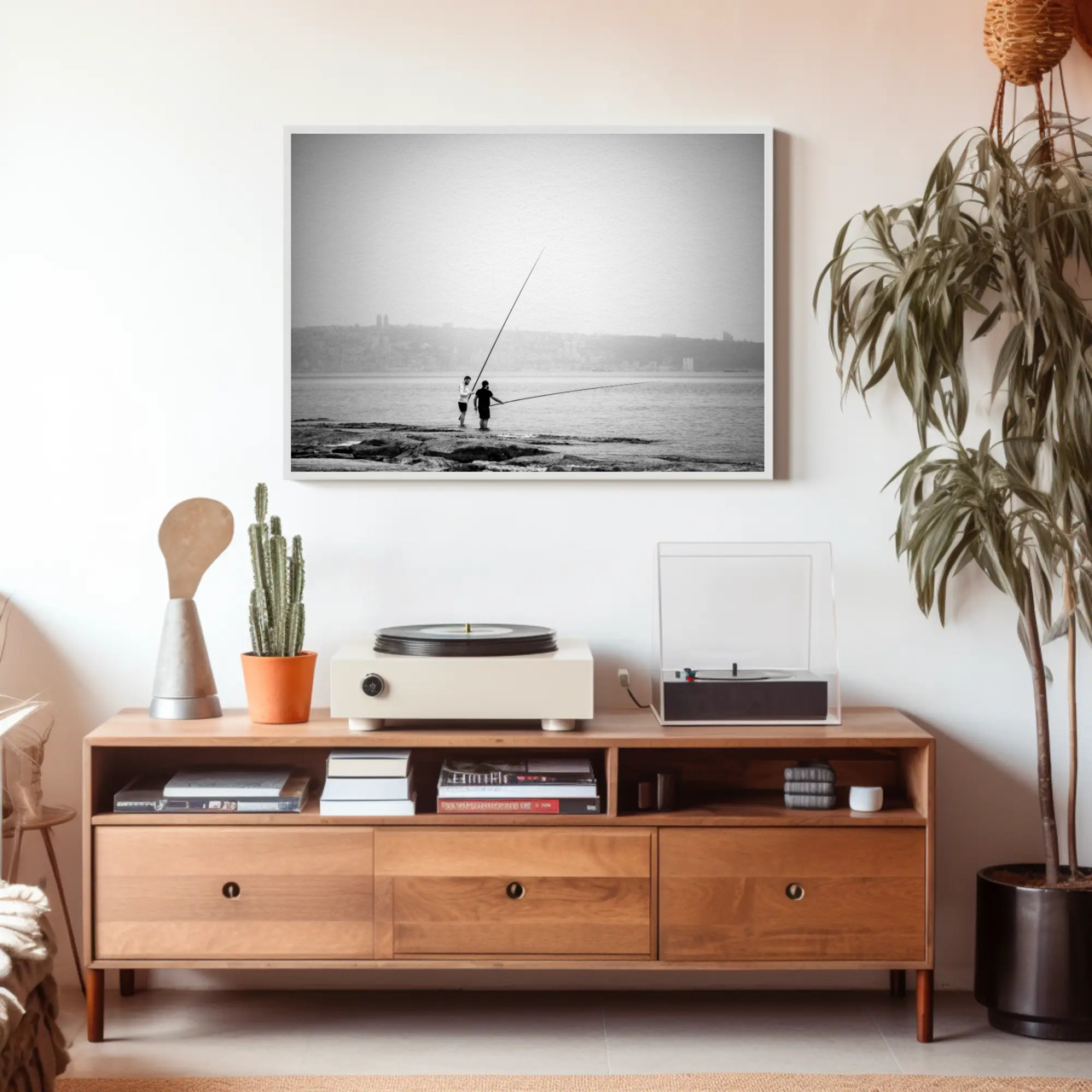 Elegant Passepartout Fine Art Prints, Minimalist Home Decor, Black and White Photography, Gift for Art Lovers, Modern Wall Art