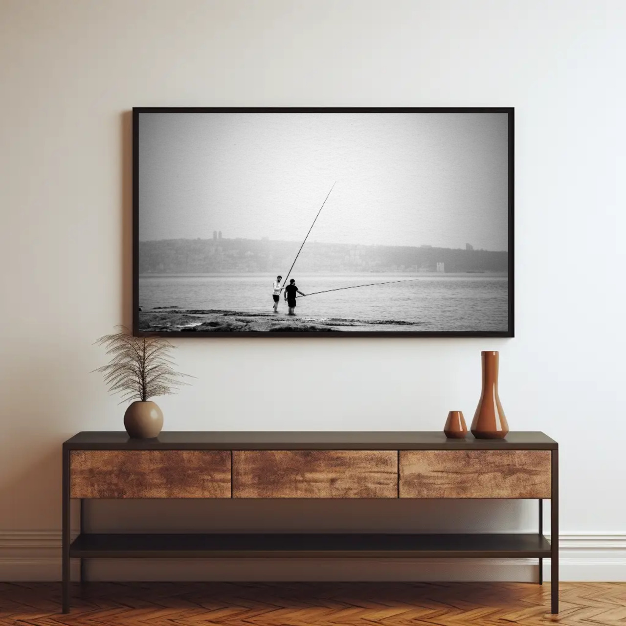 Elegant Passepartout Fine Art Prints, Minimalist Home Decor, Black and White Photography, Gift for Art Lovers, Modern Wall Art product thumbnail image