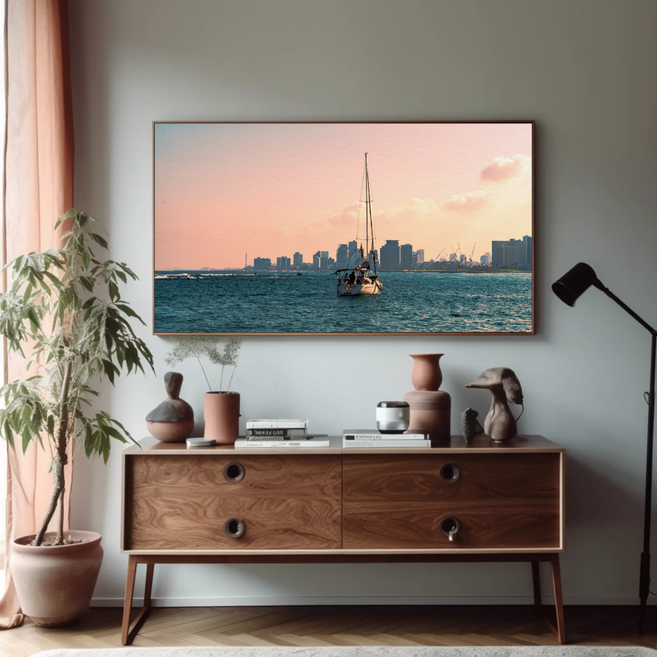 Coastal Sunset Fine Art Print, Beach Decor, Nautical Wall Art, Home Decoration, Gift for Art Lovers product thumbnail image Coastal Sunset Fine Art Print, Beach Decor, Nautical Wall Art, Home Decoration, Gift for Art Lovers product thumbnail image