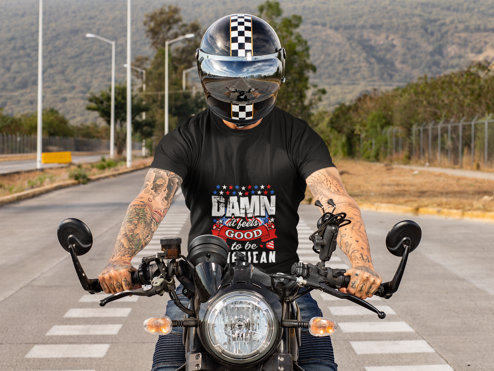 Patriotic Tee - Celebrate America, 4th of July Gift, Bold Statement, Veterans Gift product thumbnail image Patriotic Tee - Celebrate America, 4th of July Gift, Bold Statement, Veterans Gift product thumbnail image