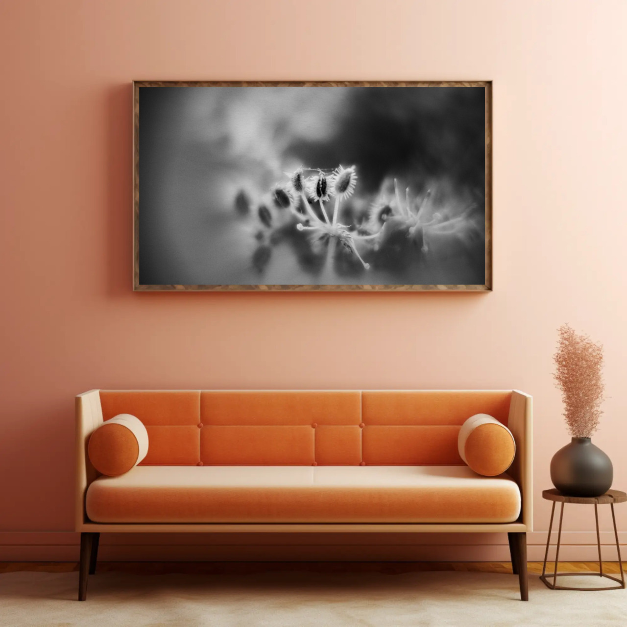 Elegant Black and White Fine Art Prints (Passepartout Frame) for Home Decor, Wall Art, Gift, Minimalist Decor, Photography product thumbnail image