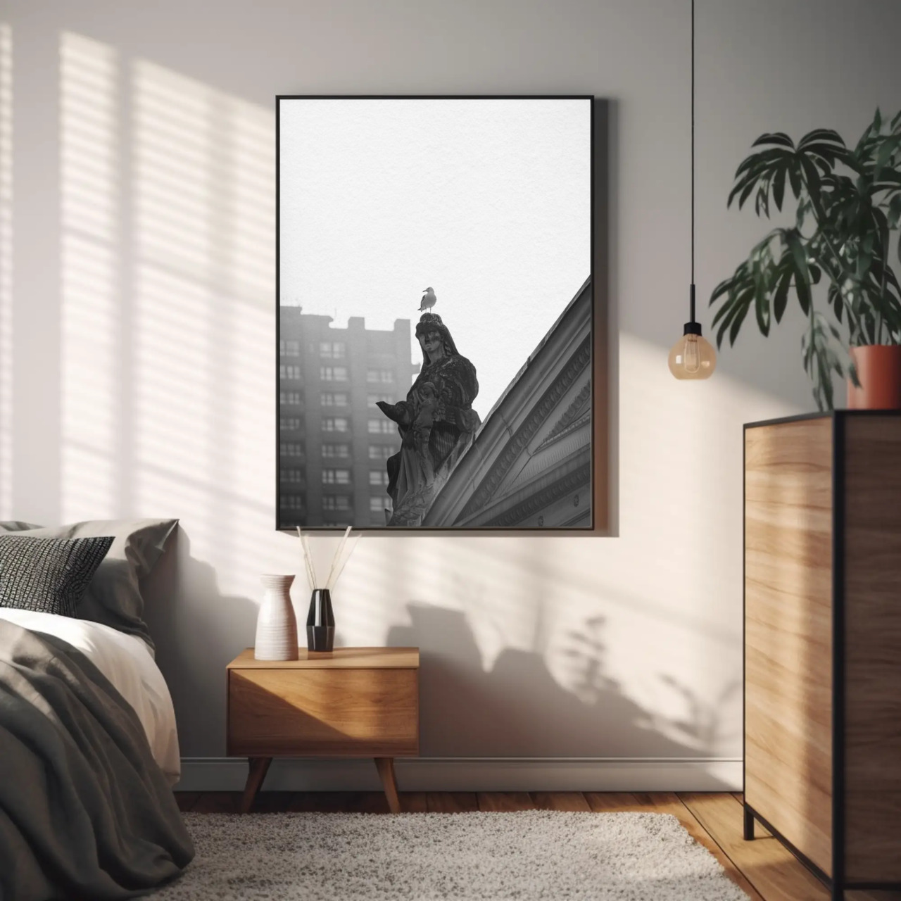 Elegant Framed Art Print, Black and White Wall Decor, Modern Home Artwork, Gallery Style Framed Print, Unique Gift Idea product thumbnail image Elegant Framed Art Print, Black and White Wall Decor, Modern Home Artwork, Gallery Style Framed Print, Unique Gift Idea product thumbnail image