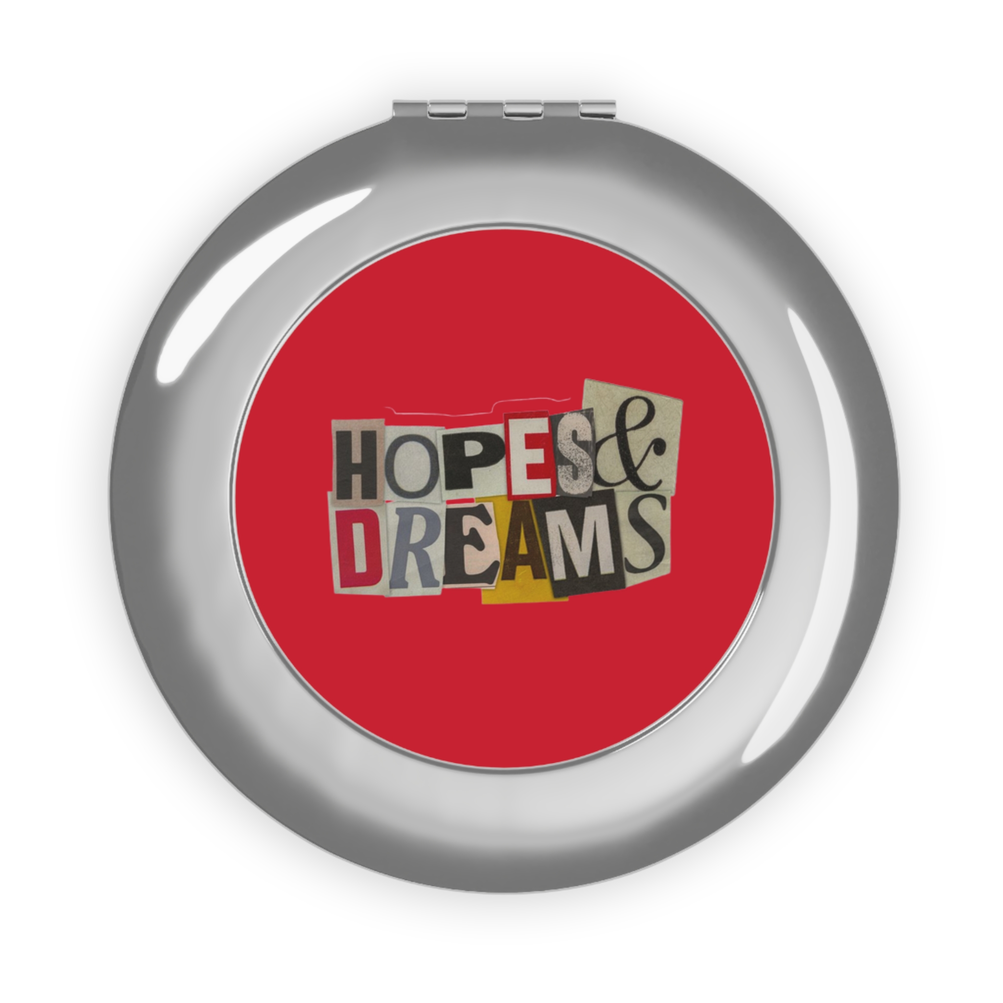 Personalized Compact Travel Mirror, Portable Set, Aesthetic Travel Accessory, Pocket Mirror, Stylish Cosmetic, Traveler Essentials, Gift for Her product thumbnail image