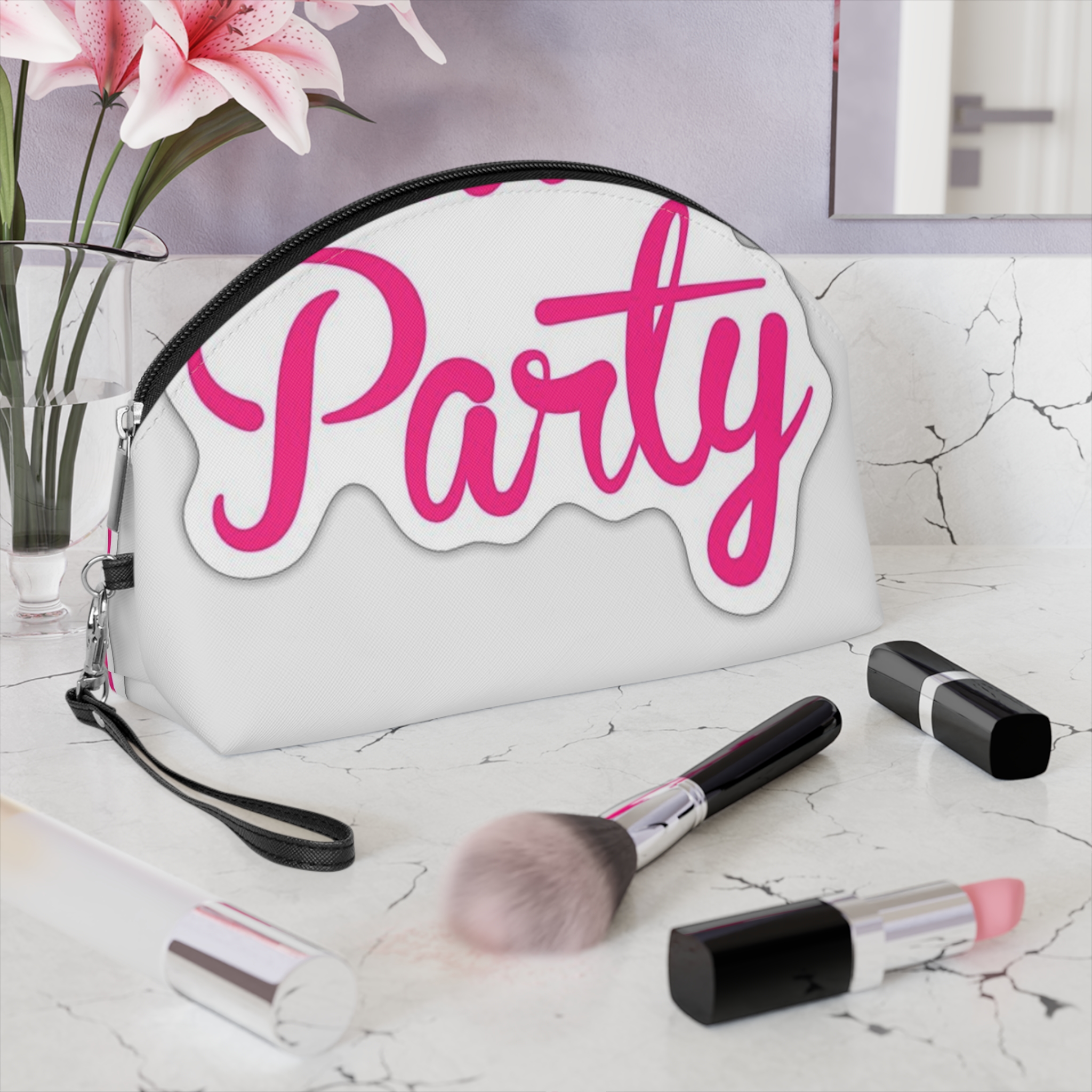 Personalized Makeup Bag, Cosmetic Lovers, Travel Organizer, Instagram-able Beauty Case, Toiletry Pouch, Aesthetic Makeup Bag, Gift for Her product thumbnail image Personalized Makeup Bag, Cosmetic Lovers, Travel Organizer, Instagram-able Beauty Case, Toiletry Pouch, Aesthetic Makeup Bag, Gift for Her product thumbnail image