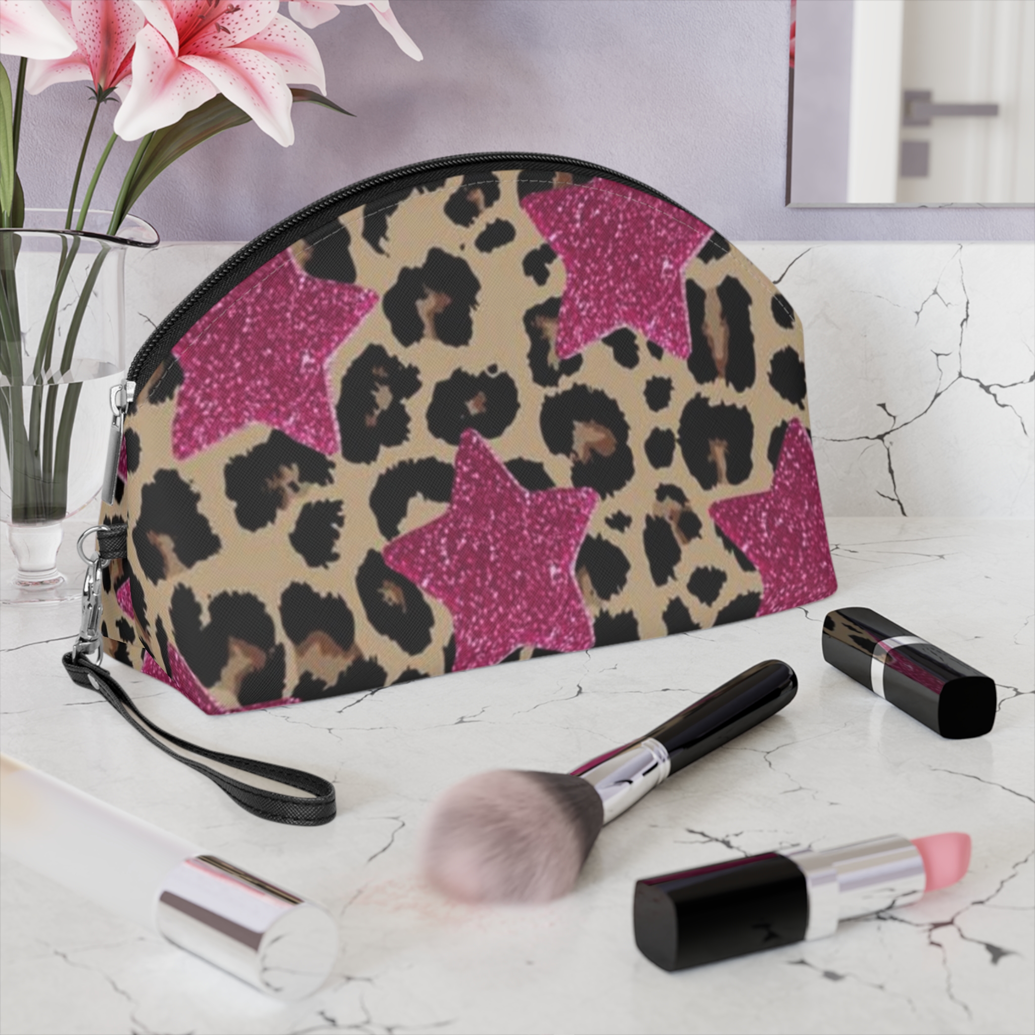 Personalized Makeup Bag, Cosmetic Lovers, Travel Organizer, Instagram-able Beauty Case, Toiletry Pouch, Aesthetic Makeup Bag, Gift for Her product thumbnail image Personalized Makeup Bag, Cosmetic Lovers, Travel Organizer, Instagram-able Beauty Case, Toiletry Pouch, Aesthetic Makeup Bag, Gift for Her product thumbnail image