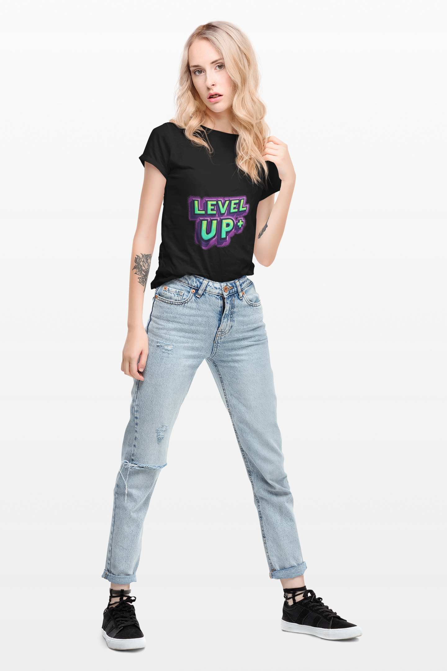 Level Up Video Game Unisex Tee product thumbnail image Level Up Video Game Unisex Tee product thumbnail image