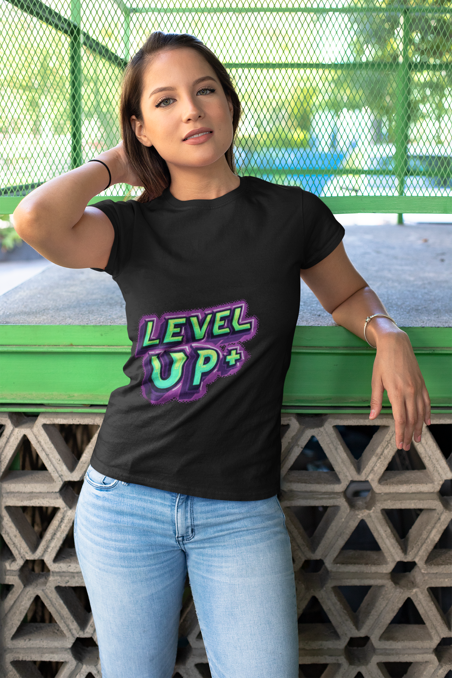 Level Up Video Game Unisex Tee product thumbnail image