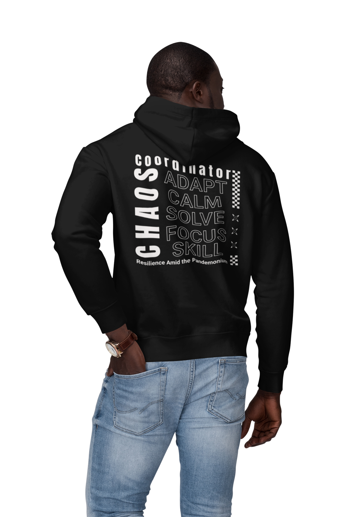 Hooded Sweatshirt - Chaos Coordinator Design for Organized Chaos Lovers product thumbnail image