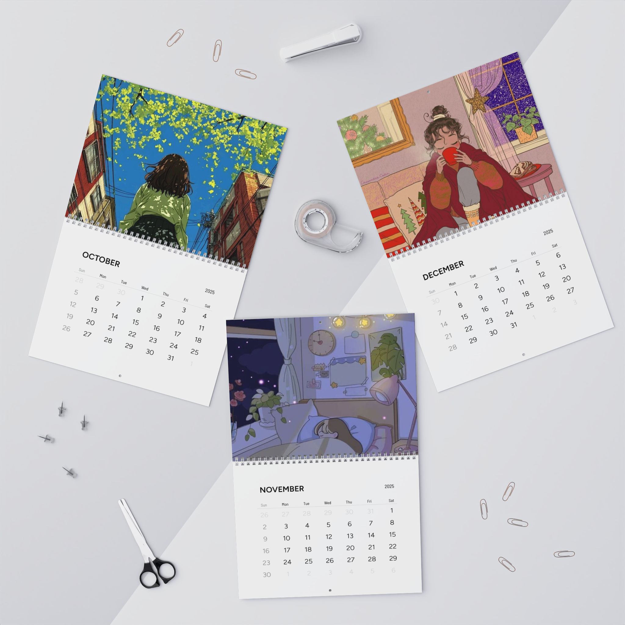 Personalized Wall Calendar 2025, Yearly Calendar, Monthly Planner, Home Office, Travel Accessory, New Year, Reminder, Teachers, Custom Gift ideas product thumbnail image Personalized Wall Calendar 2025, Yearly Calendar, Monthly Planner, Home Office, Travel Accessory, New Year, Reminder, Teachers, Custom Gift ideas product thumbnail image